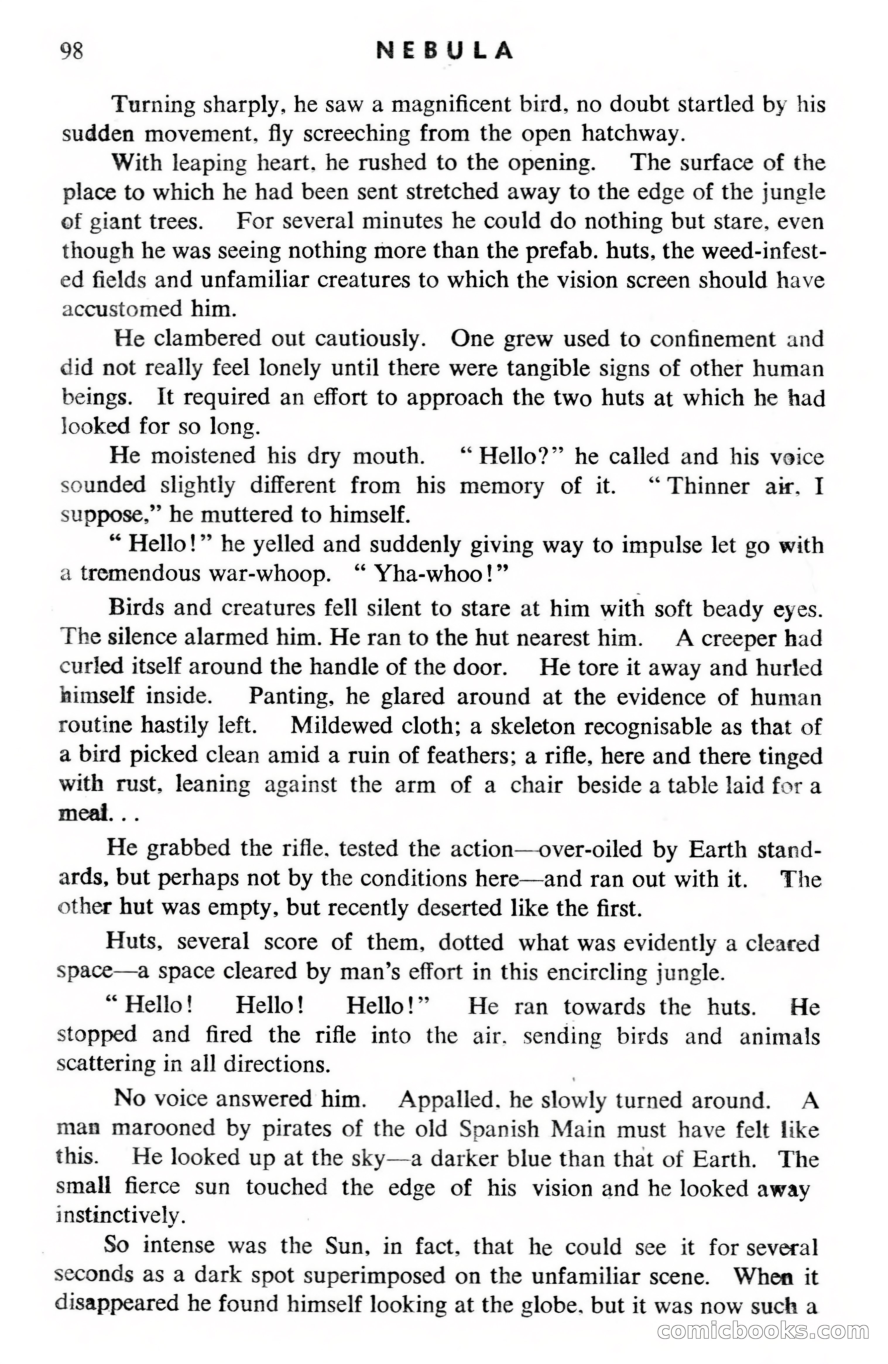 Nebula Science Fiction, April 1955 — page 100 of 132