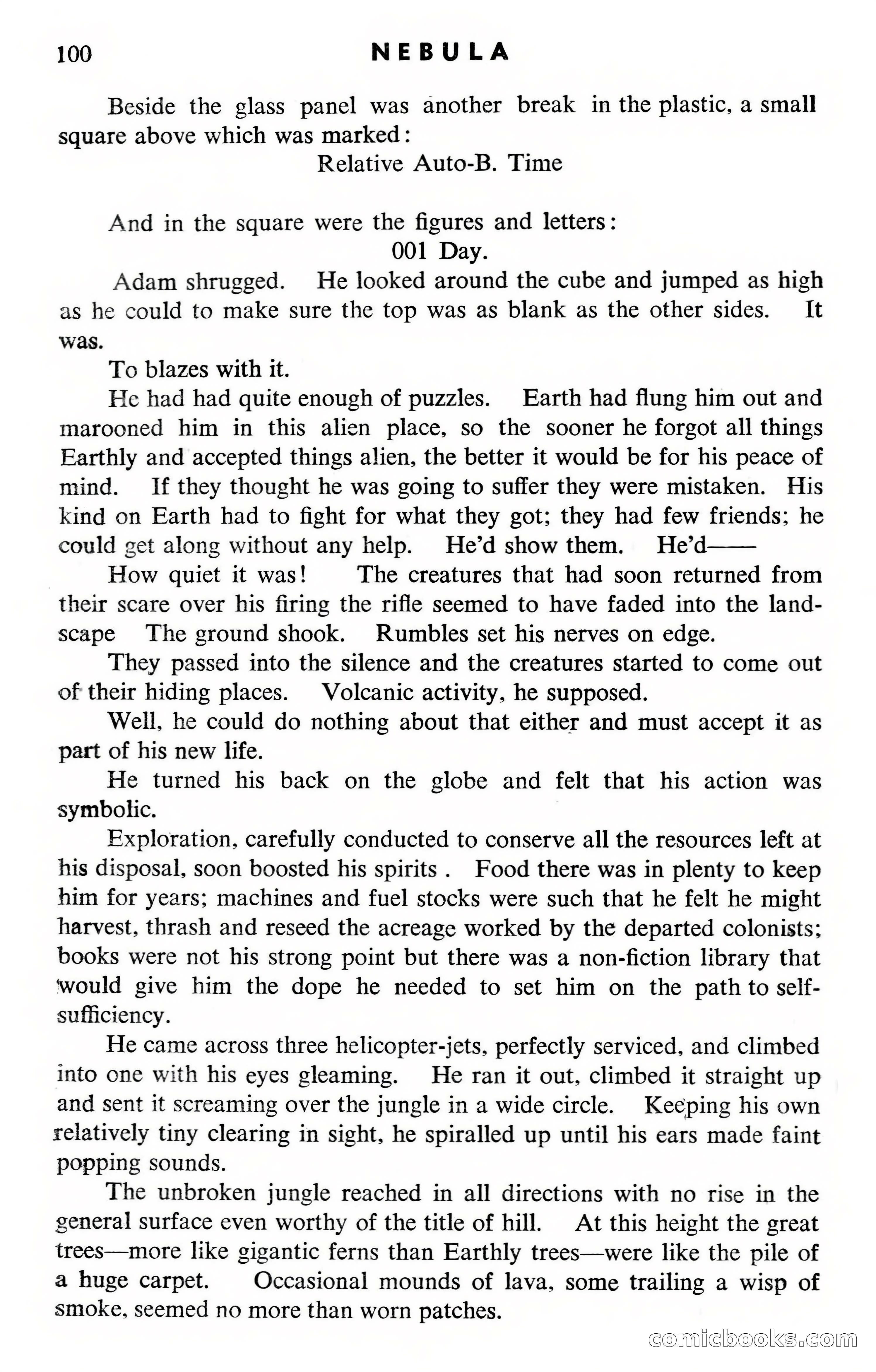 Nebula Science Fiction, April 1955 — page 102 of 132