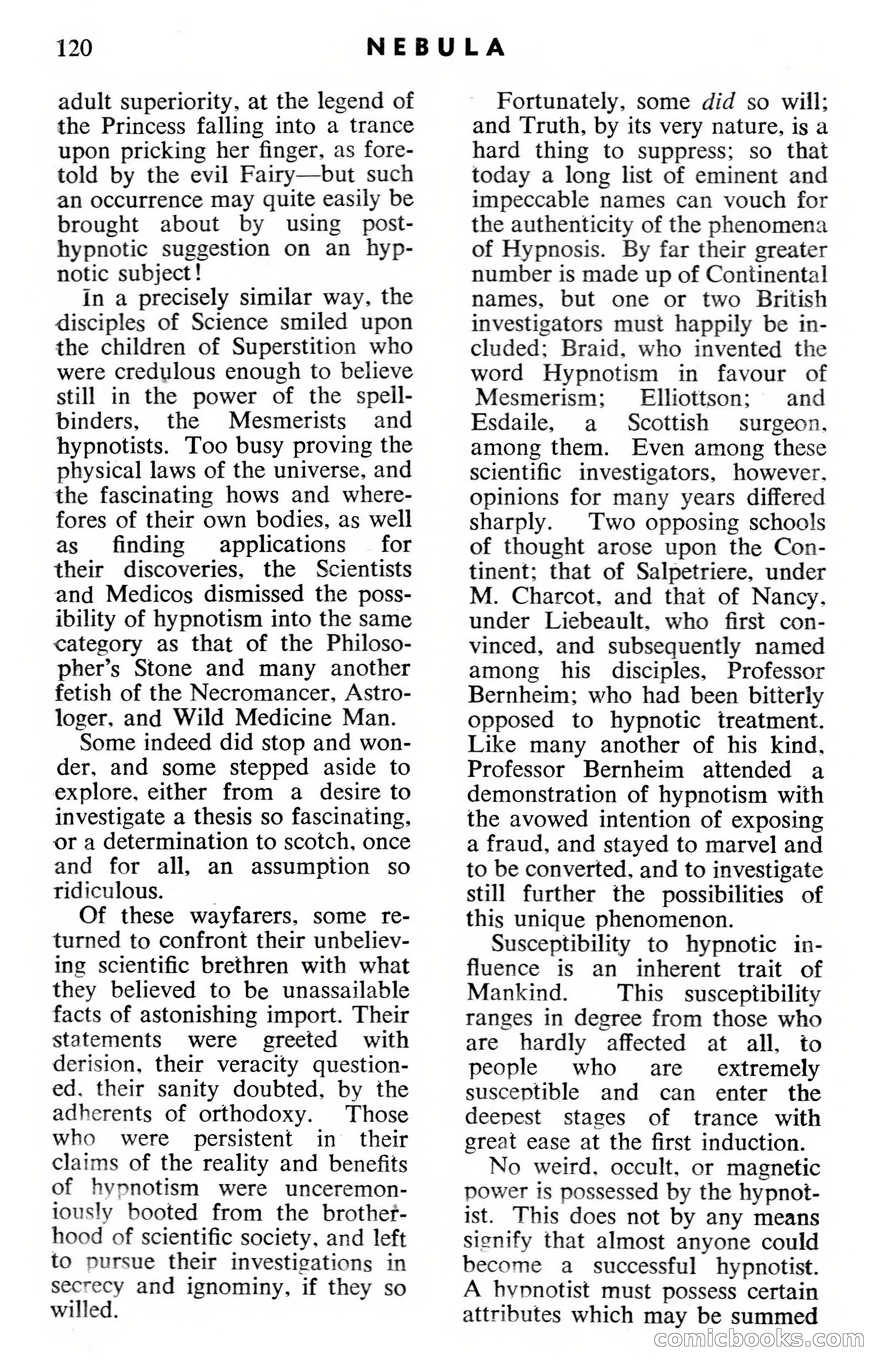 Nebula Science Fiction, April 1955 — page 122 of 132