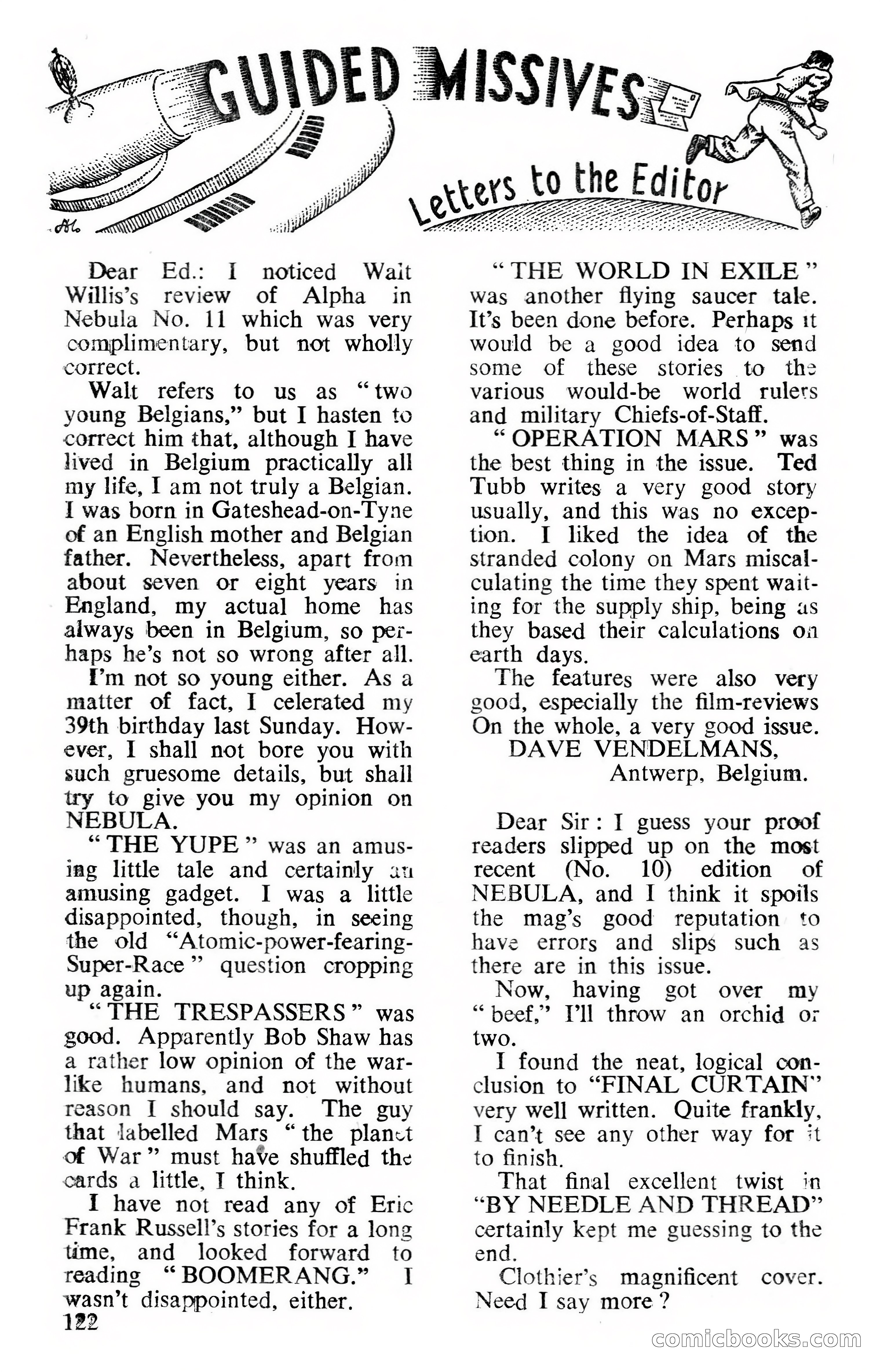 Nebula Science Fiction, April 1955 — page 124 of 132