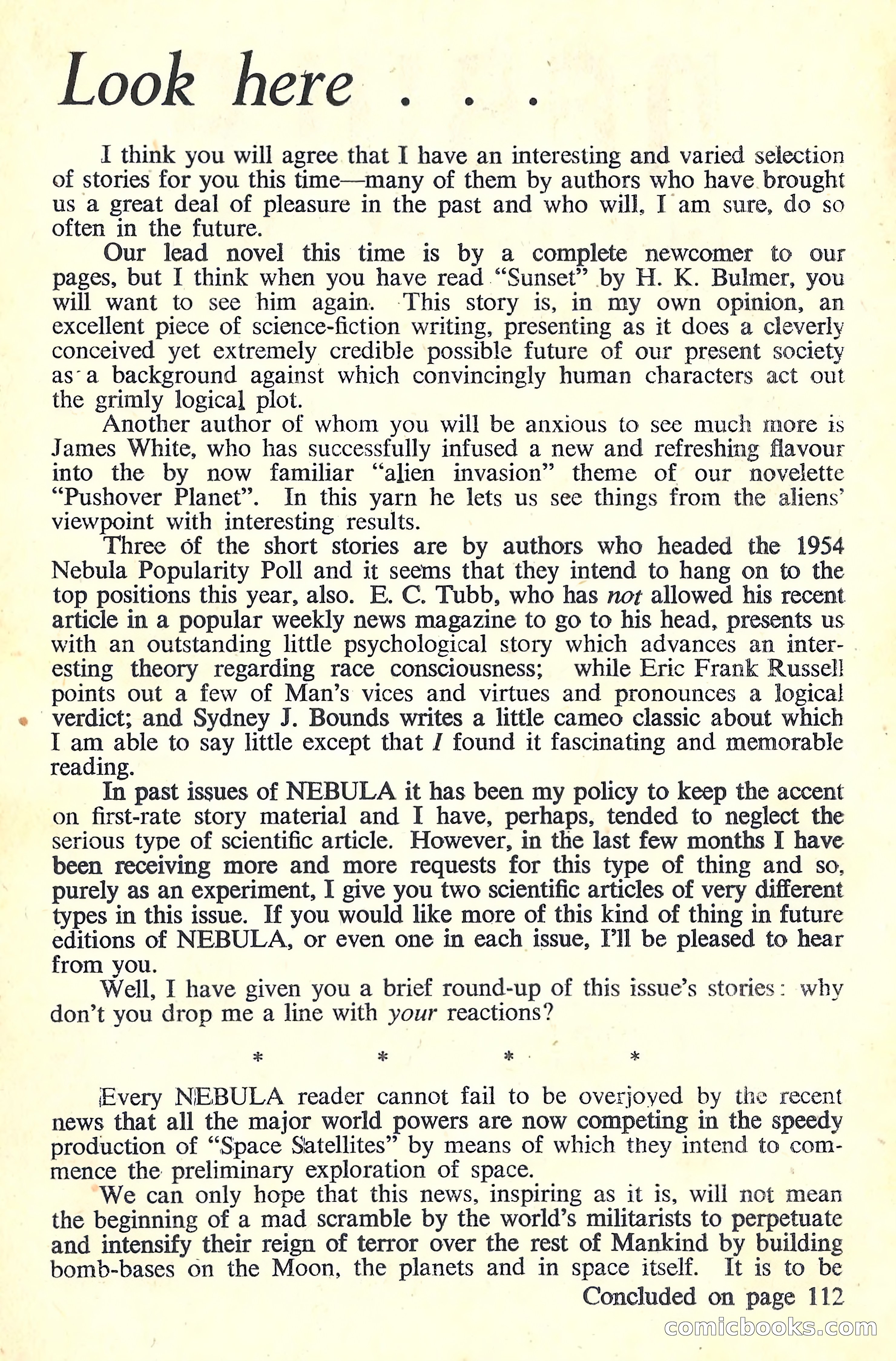 Nebula Science Fiction, Number 14 — page 4 of 116