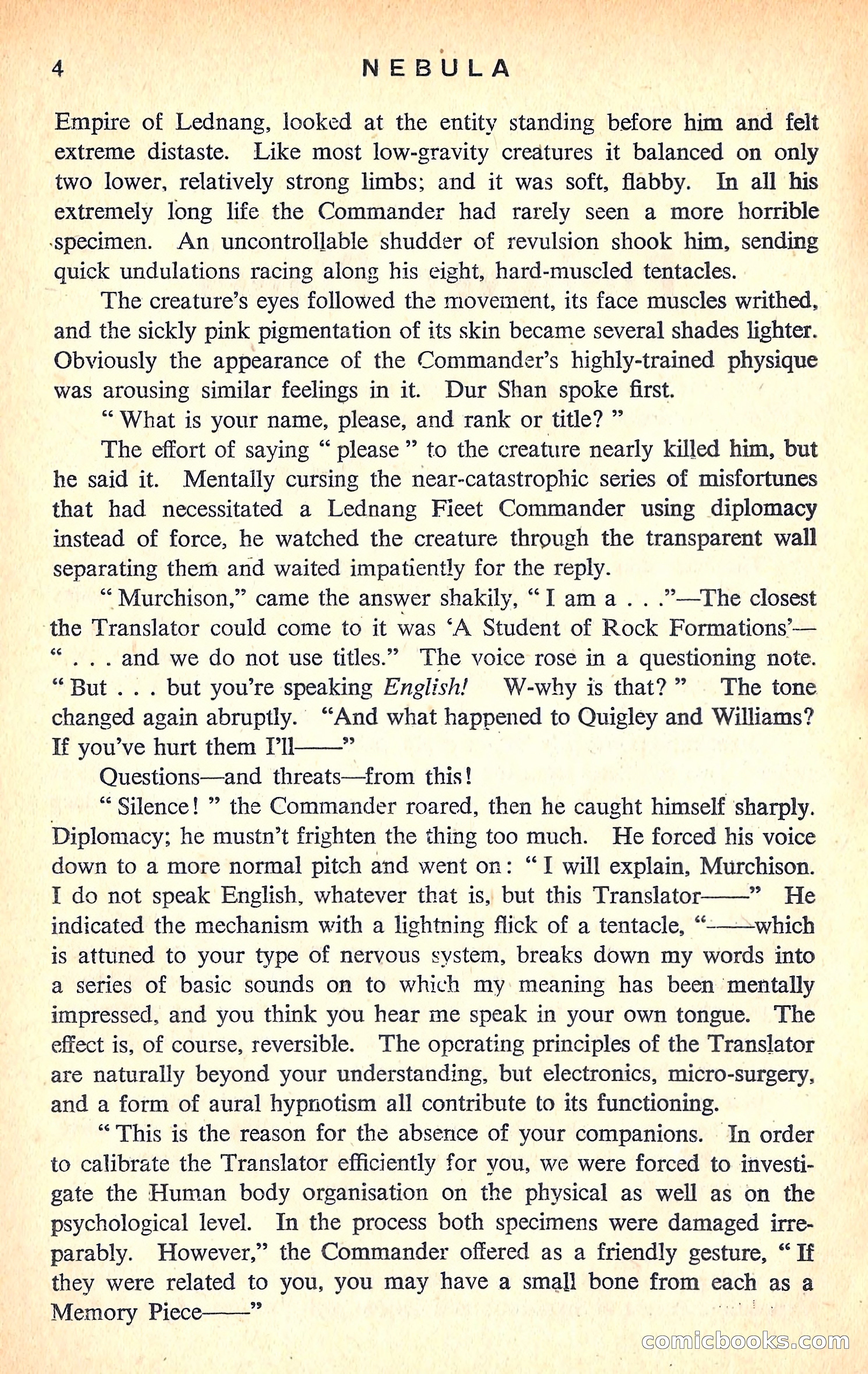 Nebula Science Fiction, Number 14 — page 6 of 116