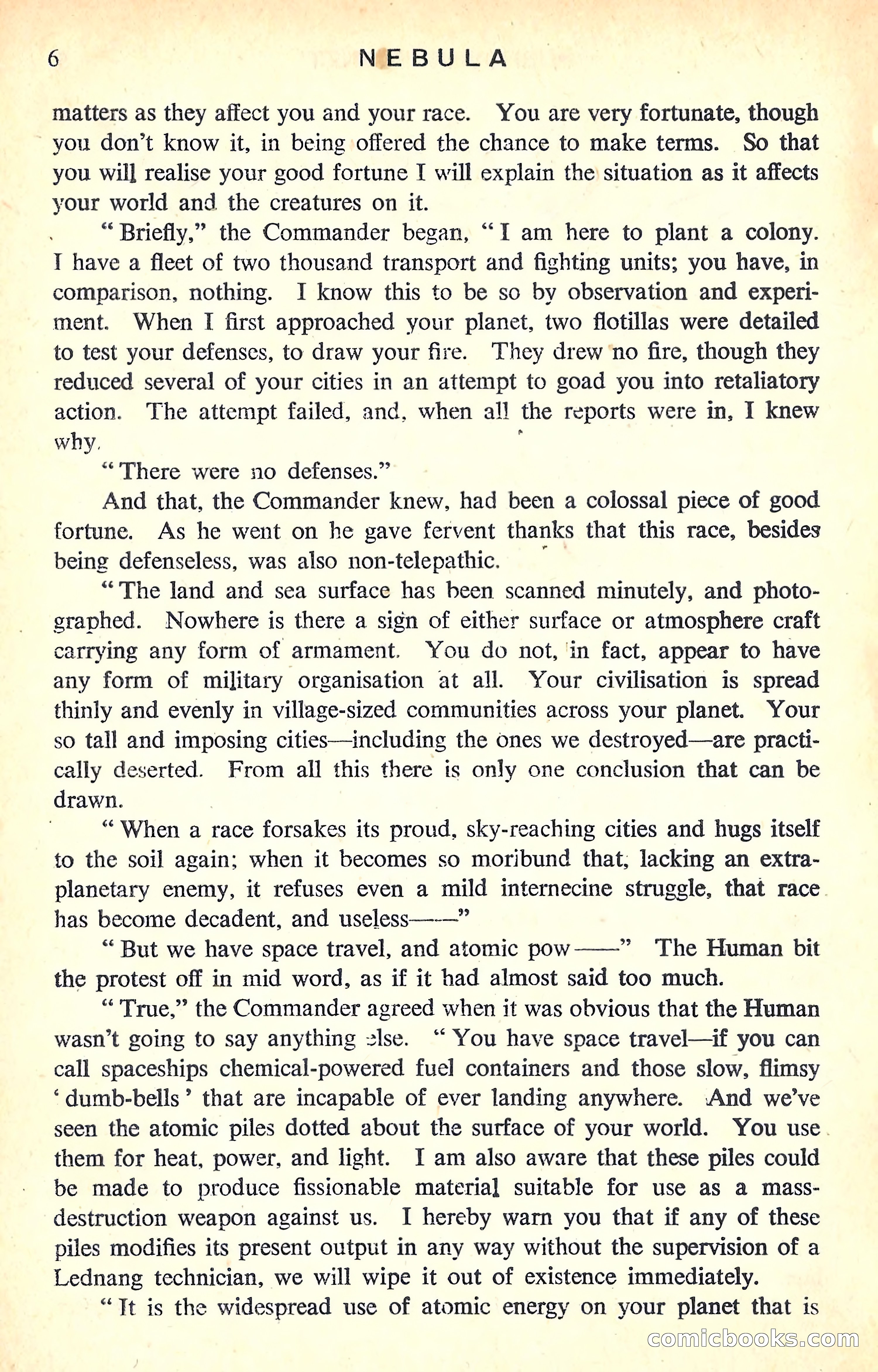 Nebula Science Fiction, Number 14 — page 8 of 116