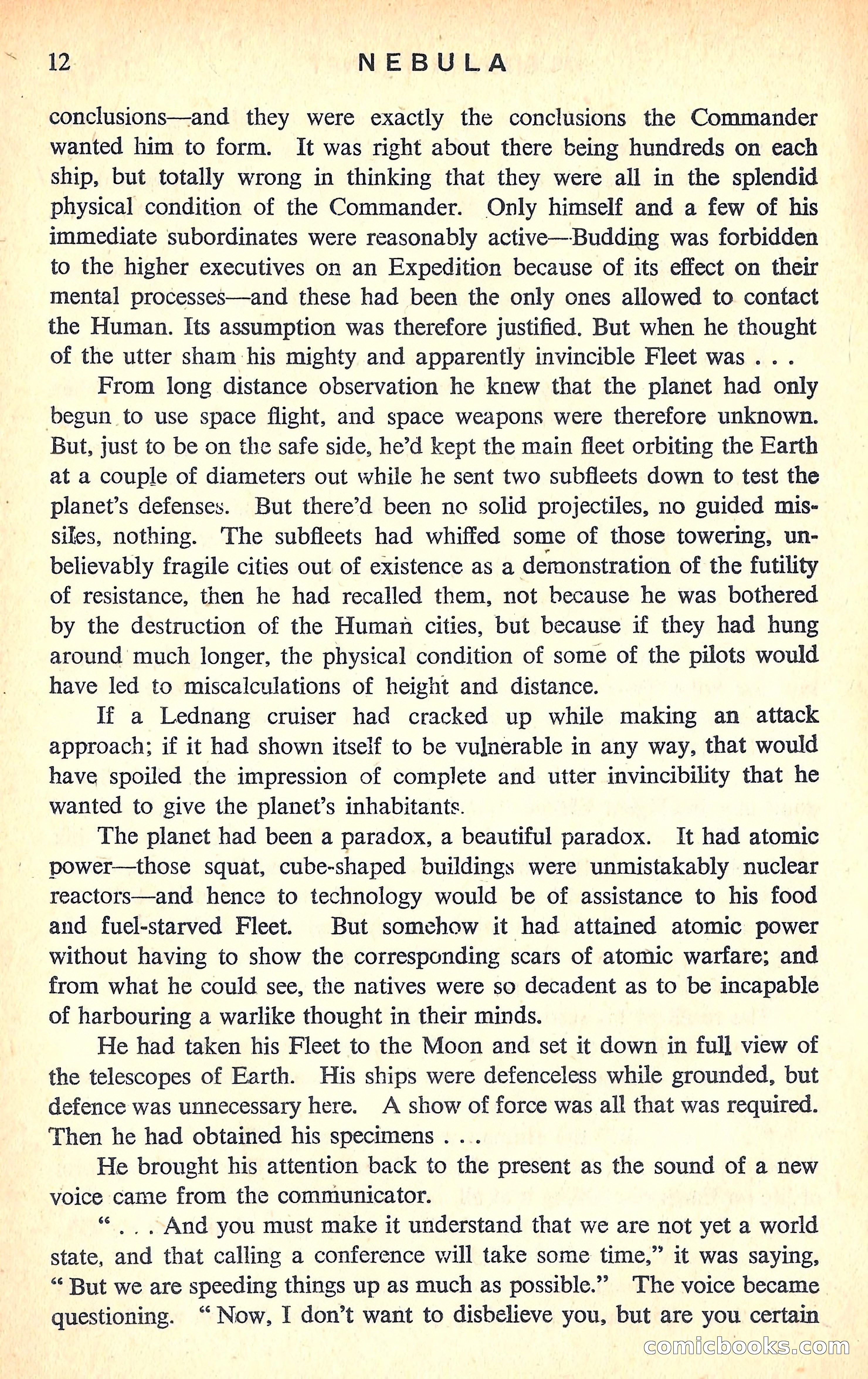 Nebula Science Fiction, Number 14 — page 14 of 116
