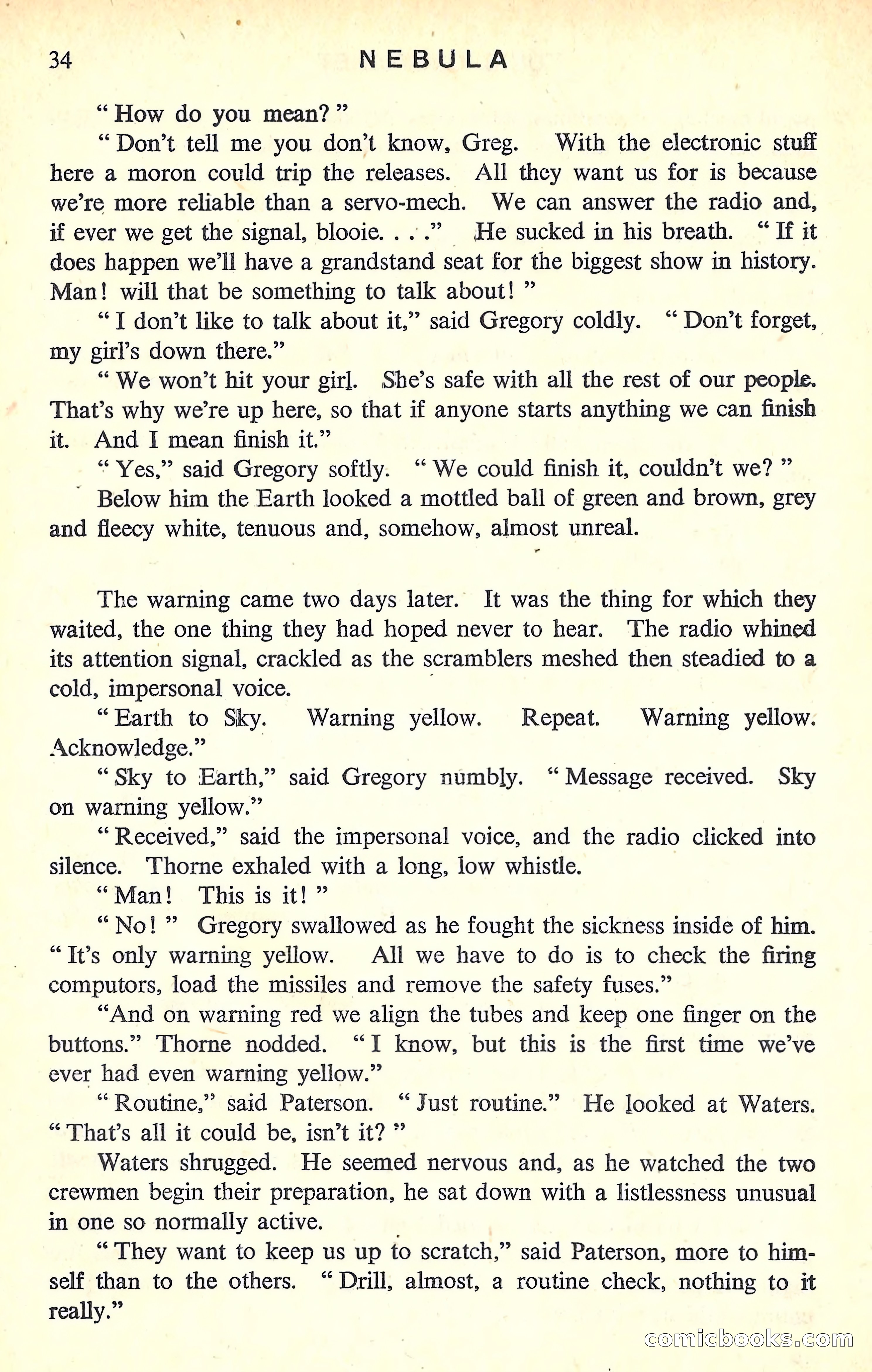 Nebula Science Fiction, Number 14 — page 36 of 116