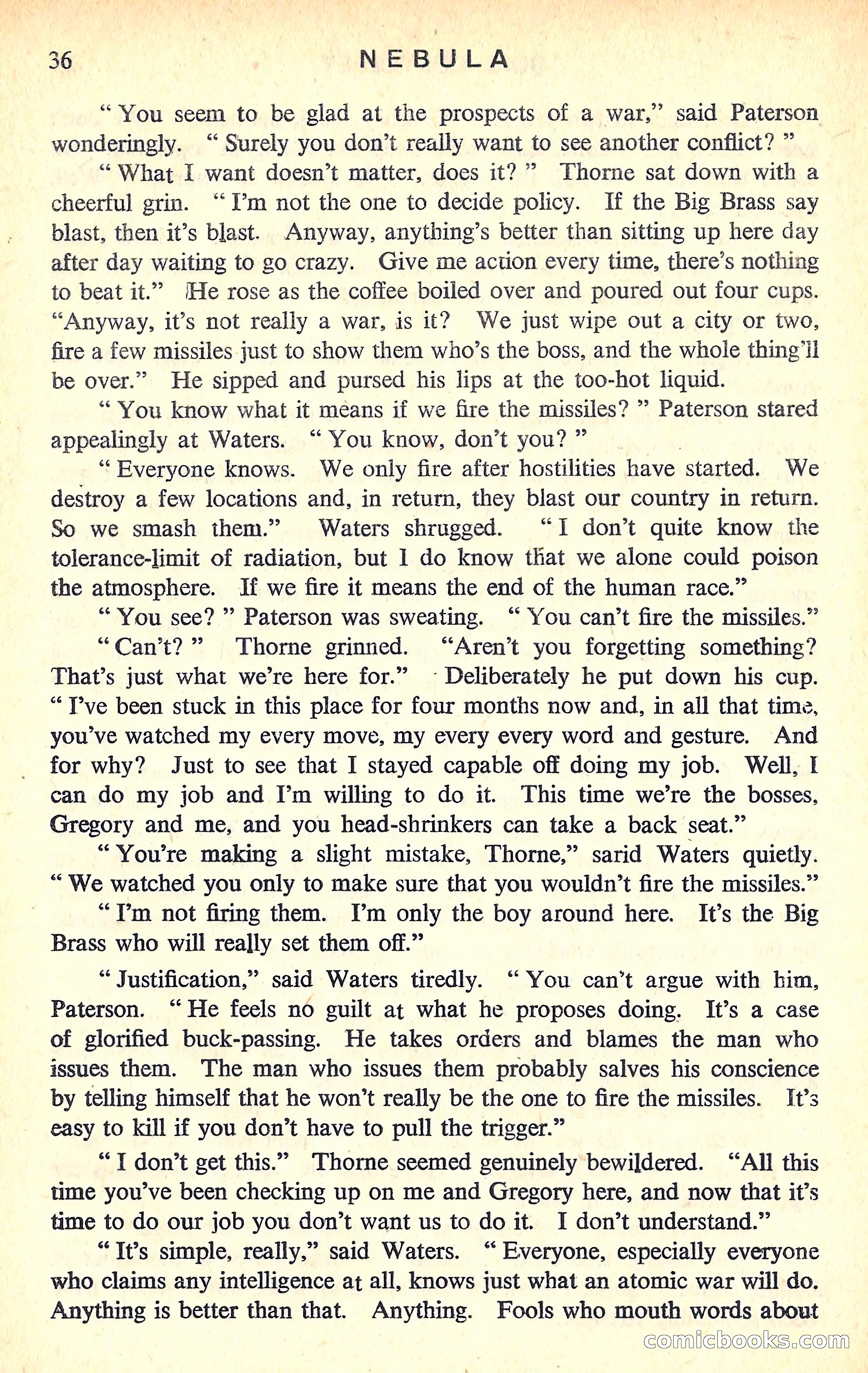 Nebula Science Fiction, Number 14 — page 38 of 116