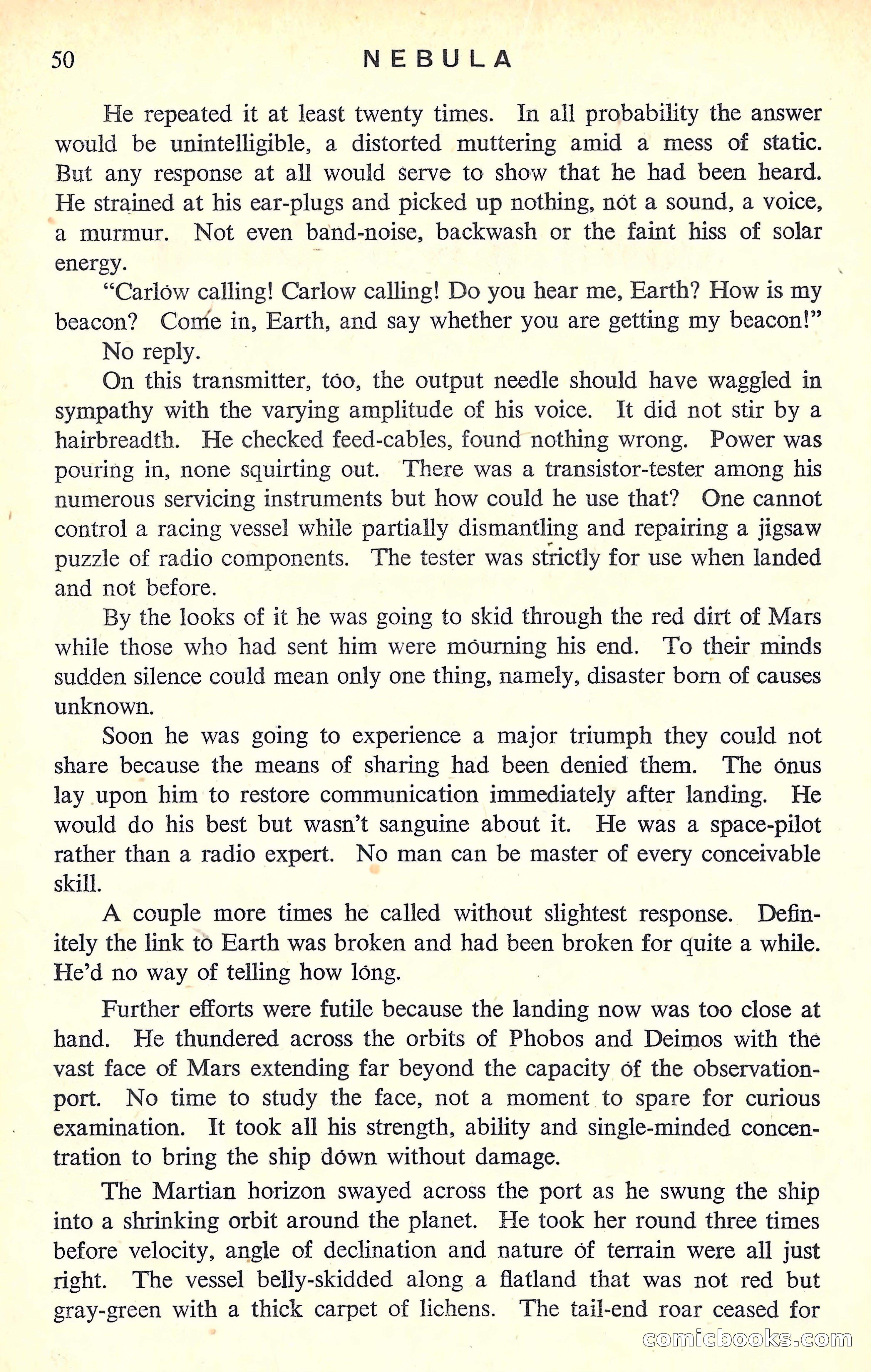 Nebula Science Fiction, Number 14 — page 52 of 116