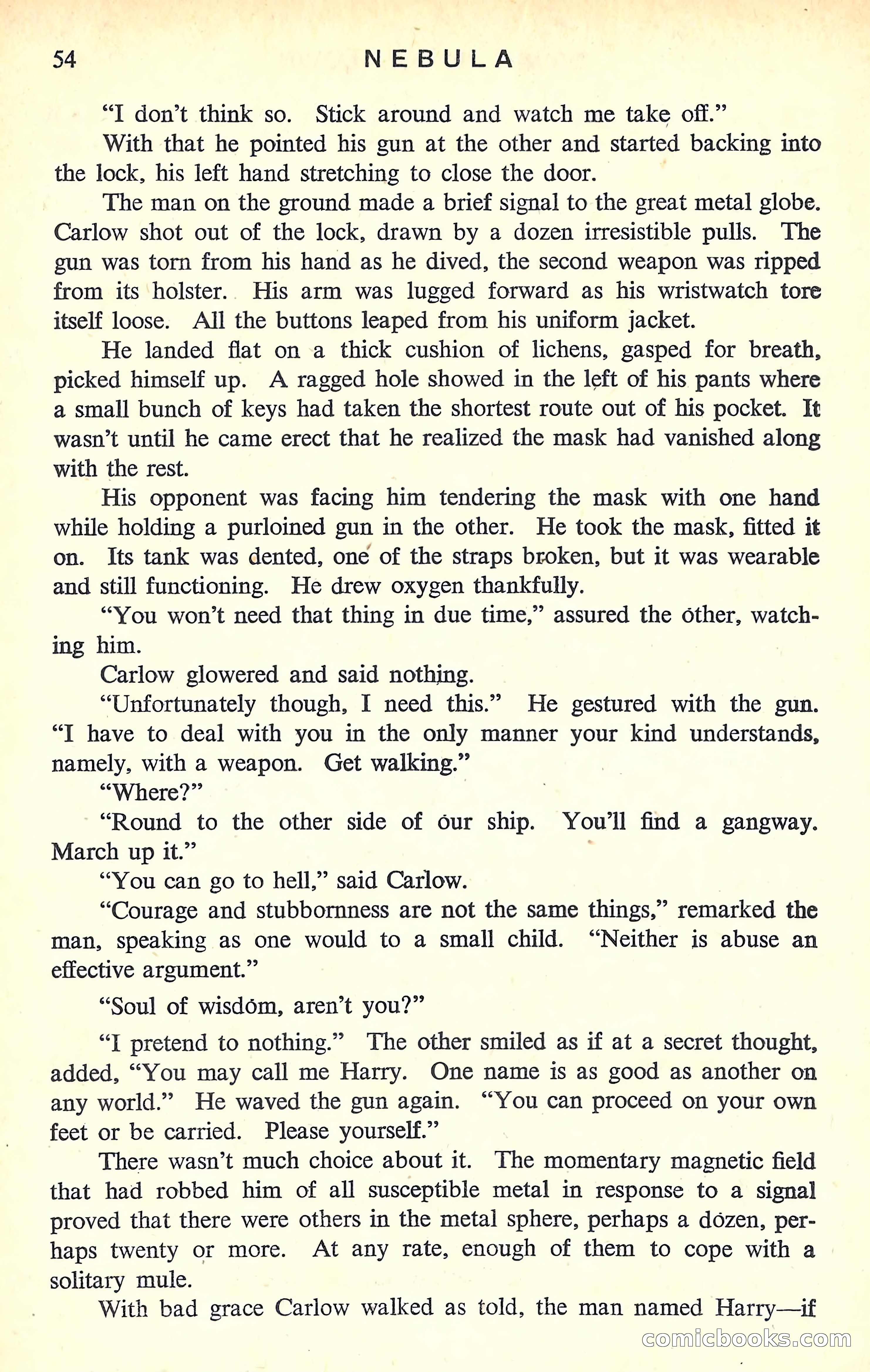 Nebula Science Fiction, Number 14 — page 56 of 116