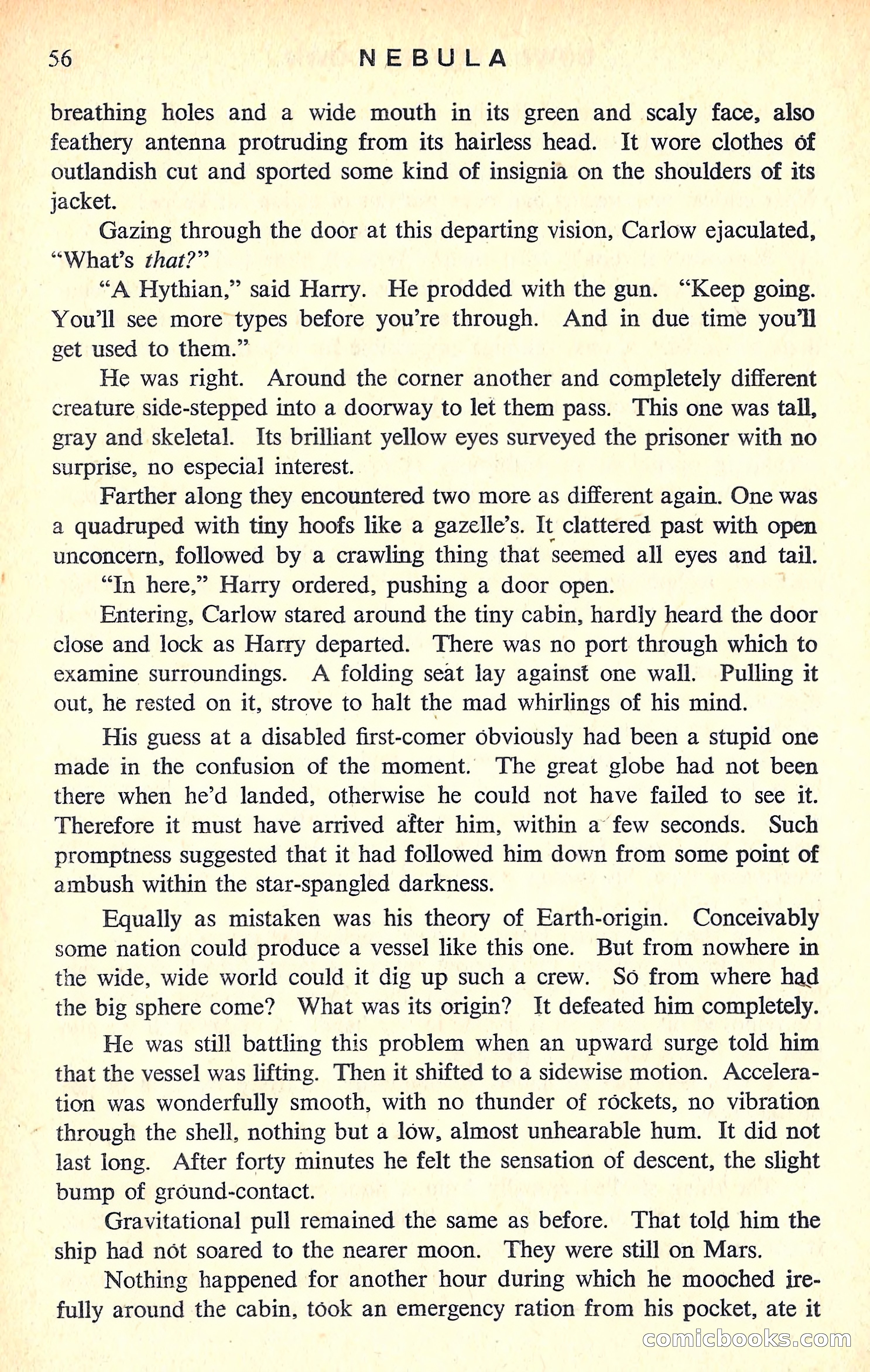 Nebula Science Fiction, Number 14 — page 58 of 116