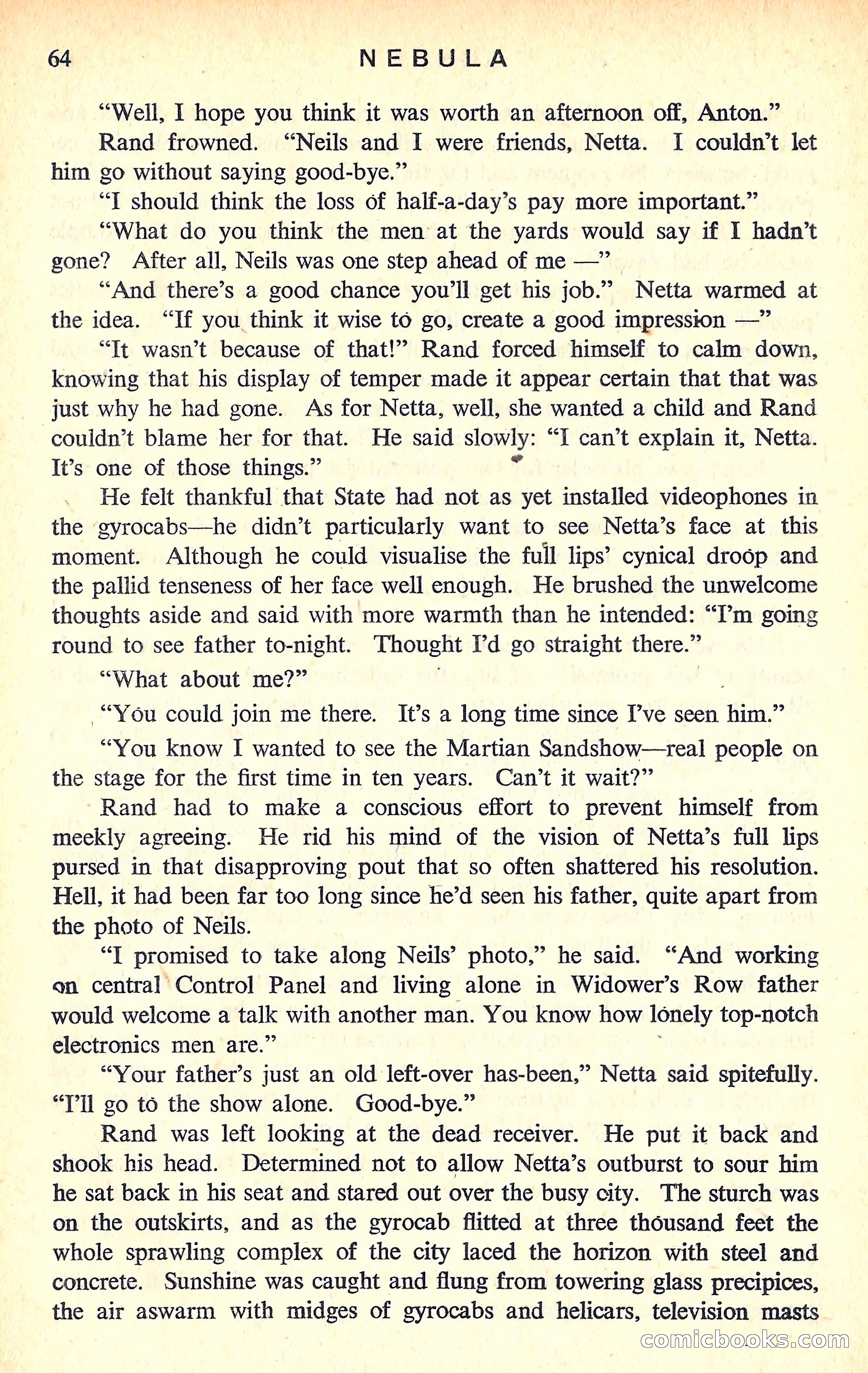 Nebula Science Fiction, Number 14 — page 66 of 116