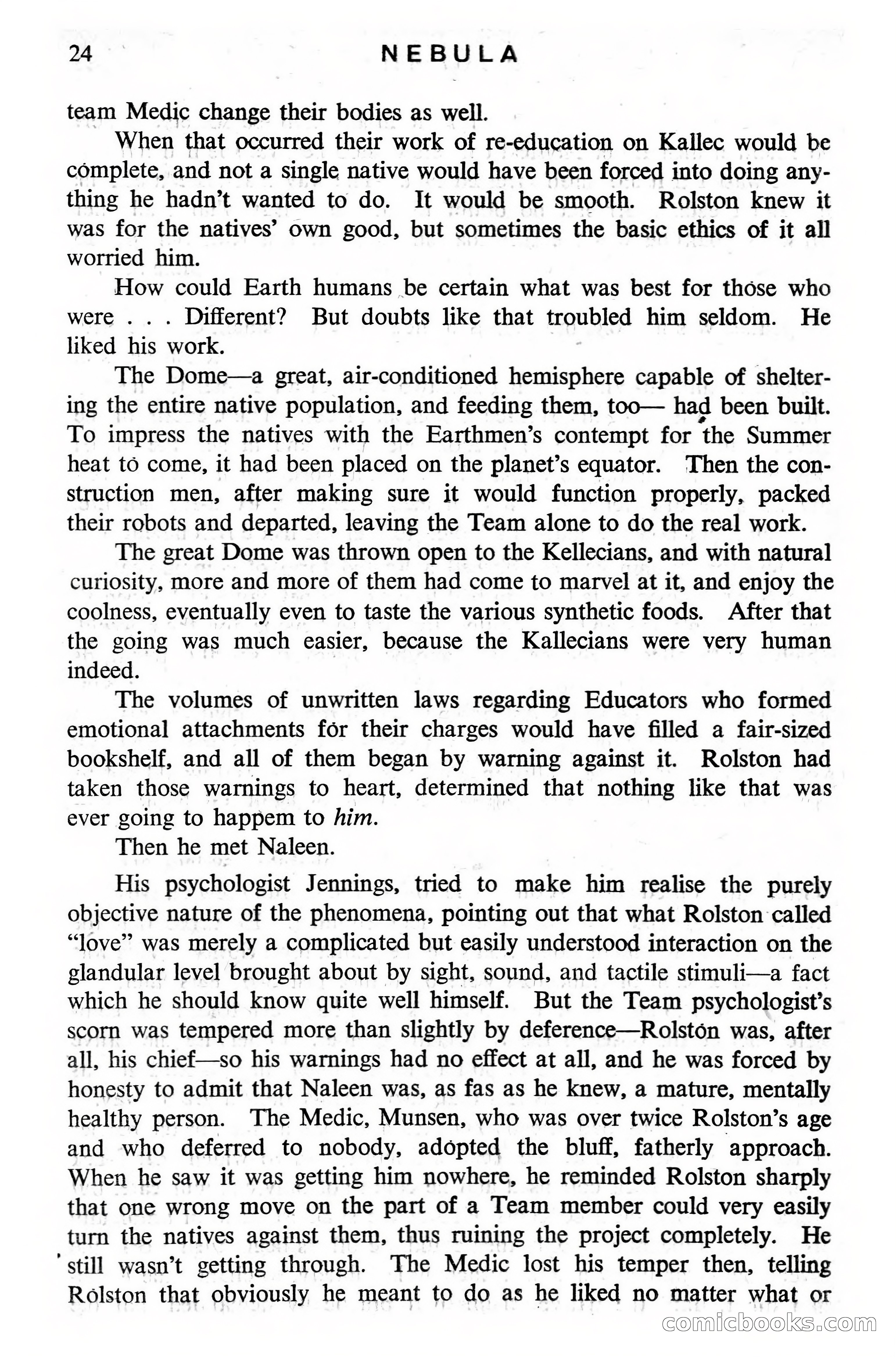 Nebula Science Fiction #15 — page 26 of 116
