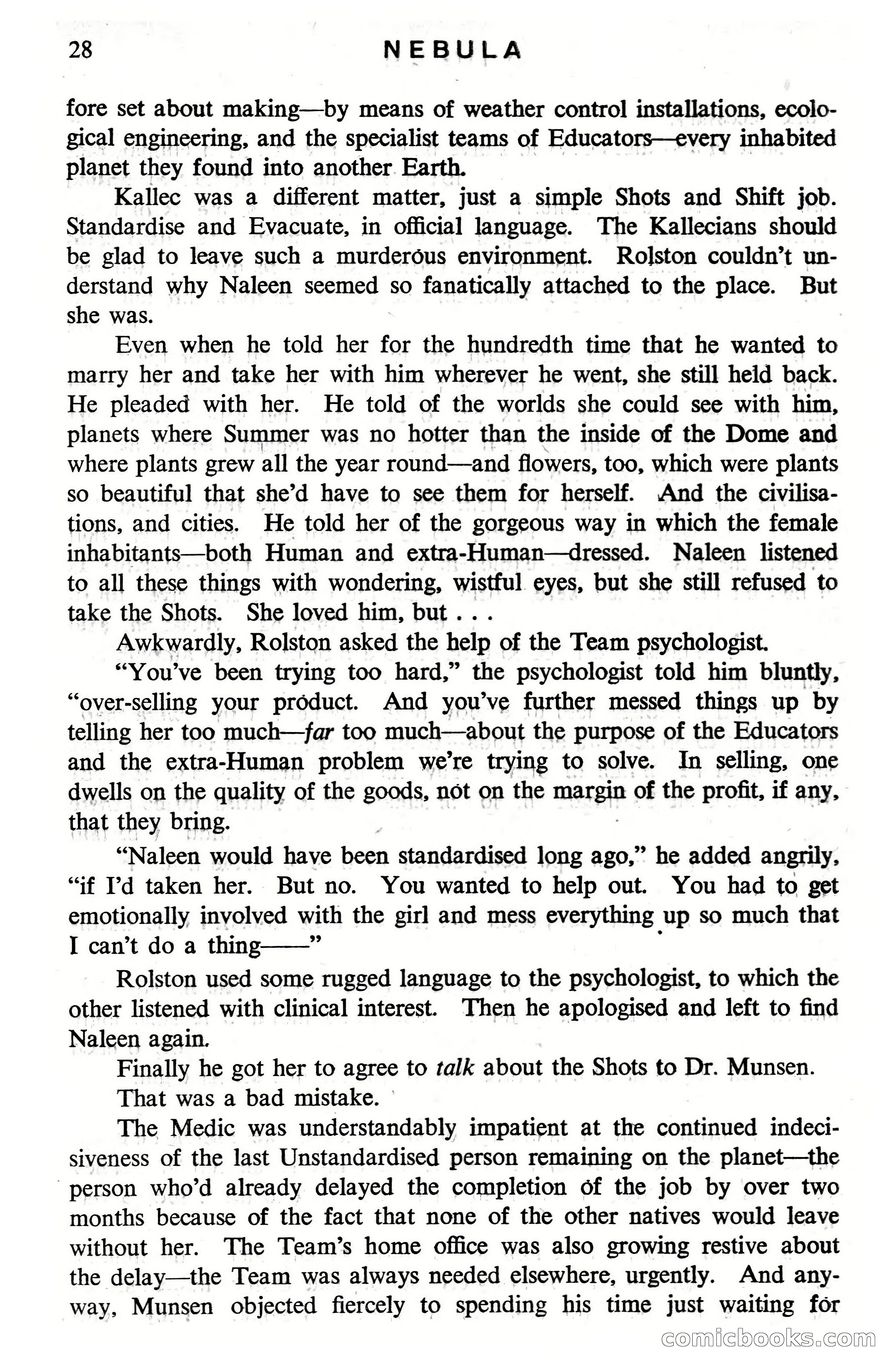 Nebula Science Fiction #15 — page 30 of 116