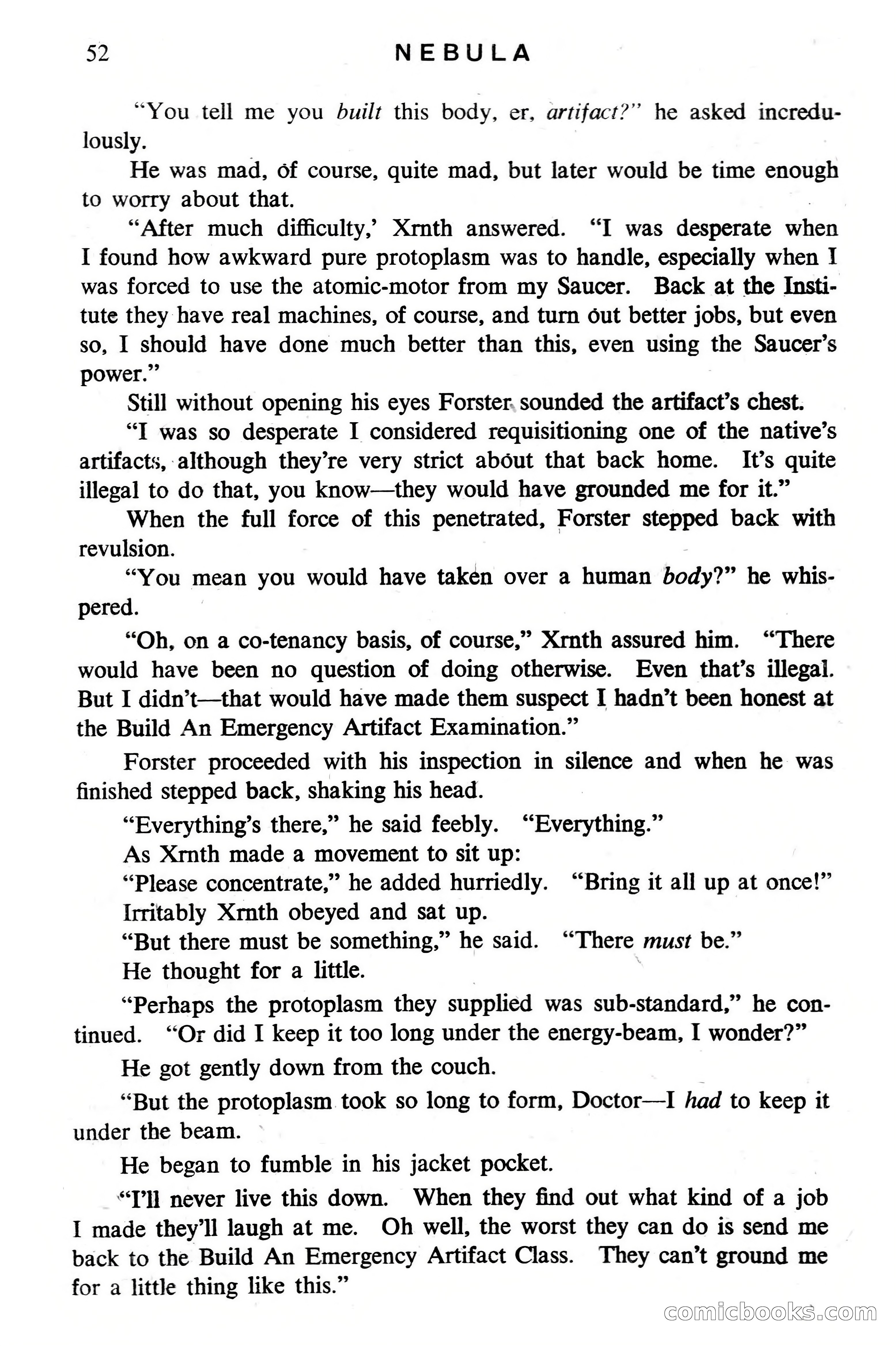 Nebula Science Fiction #15 — page 54 of 116