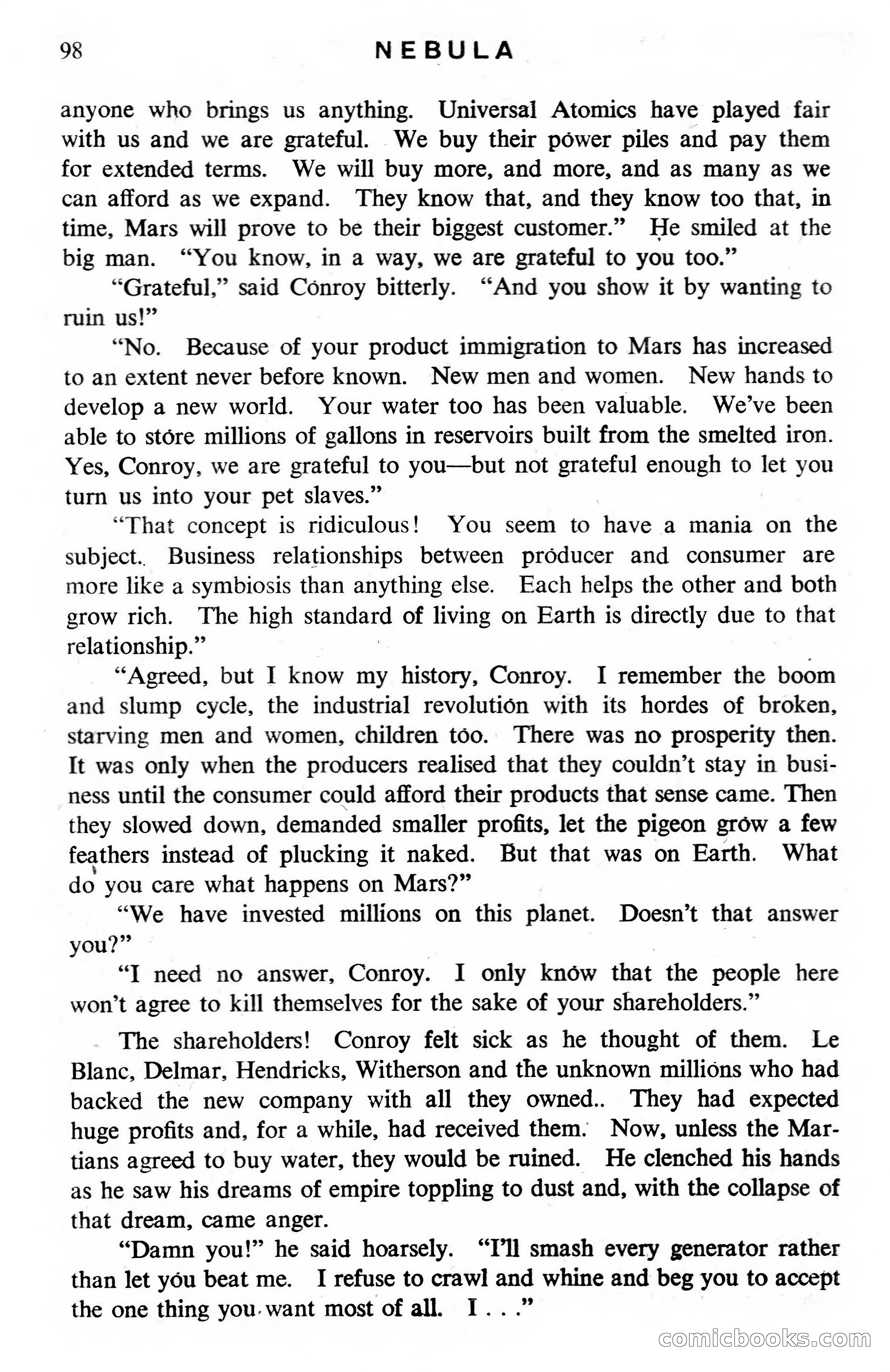 Nebula Science Fiction #15 — page 100 of 116
