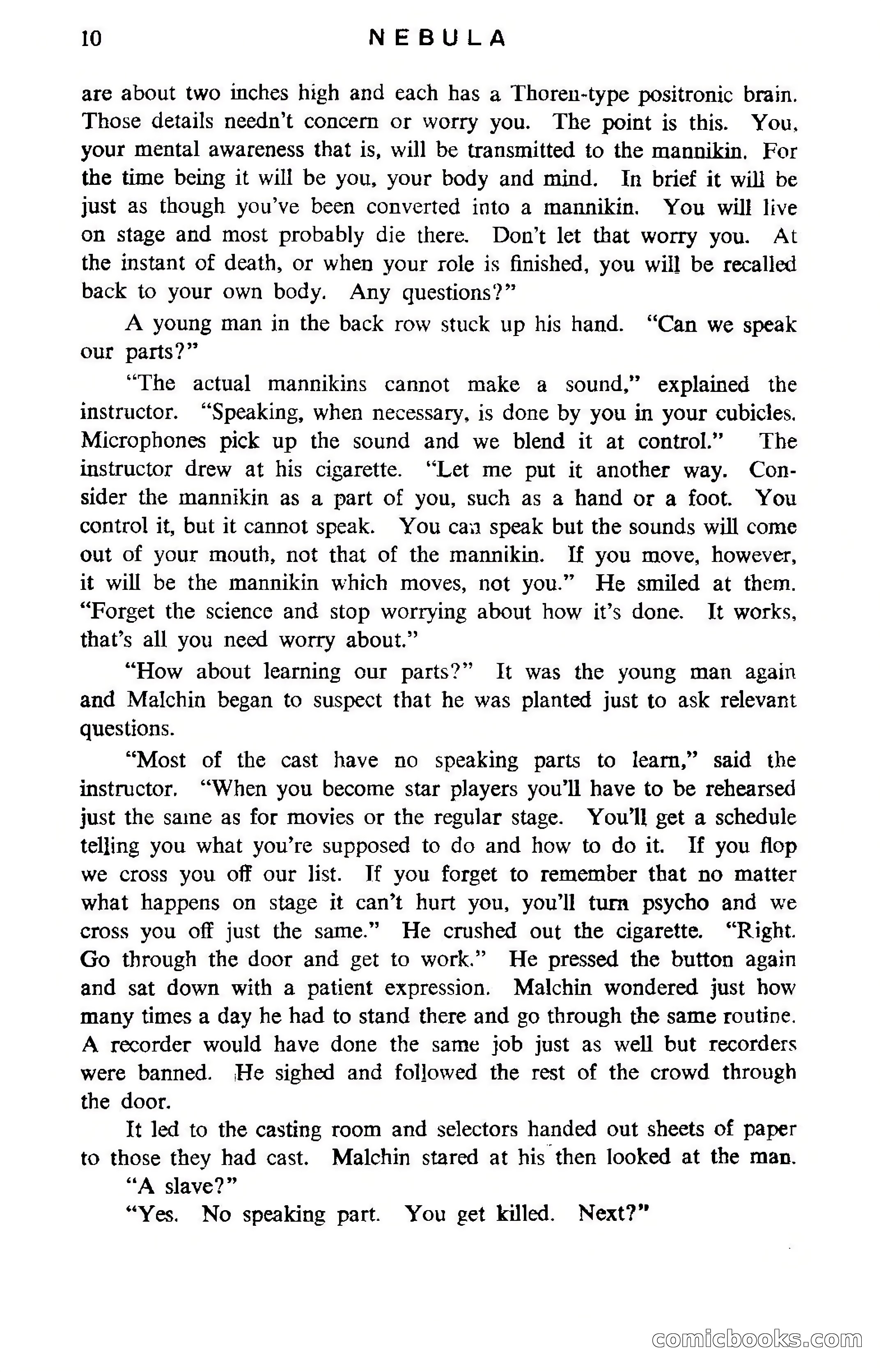Nebula Science Fiction, Number 16 — page 12 of 116
