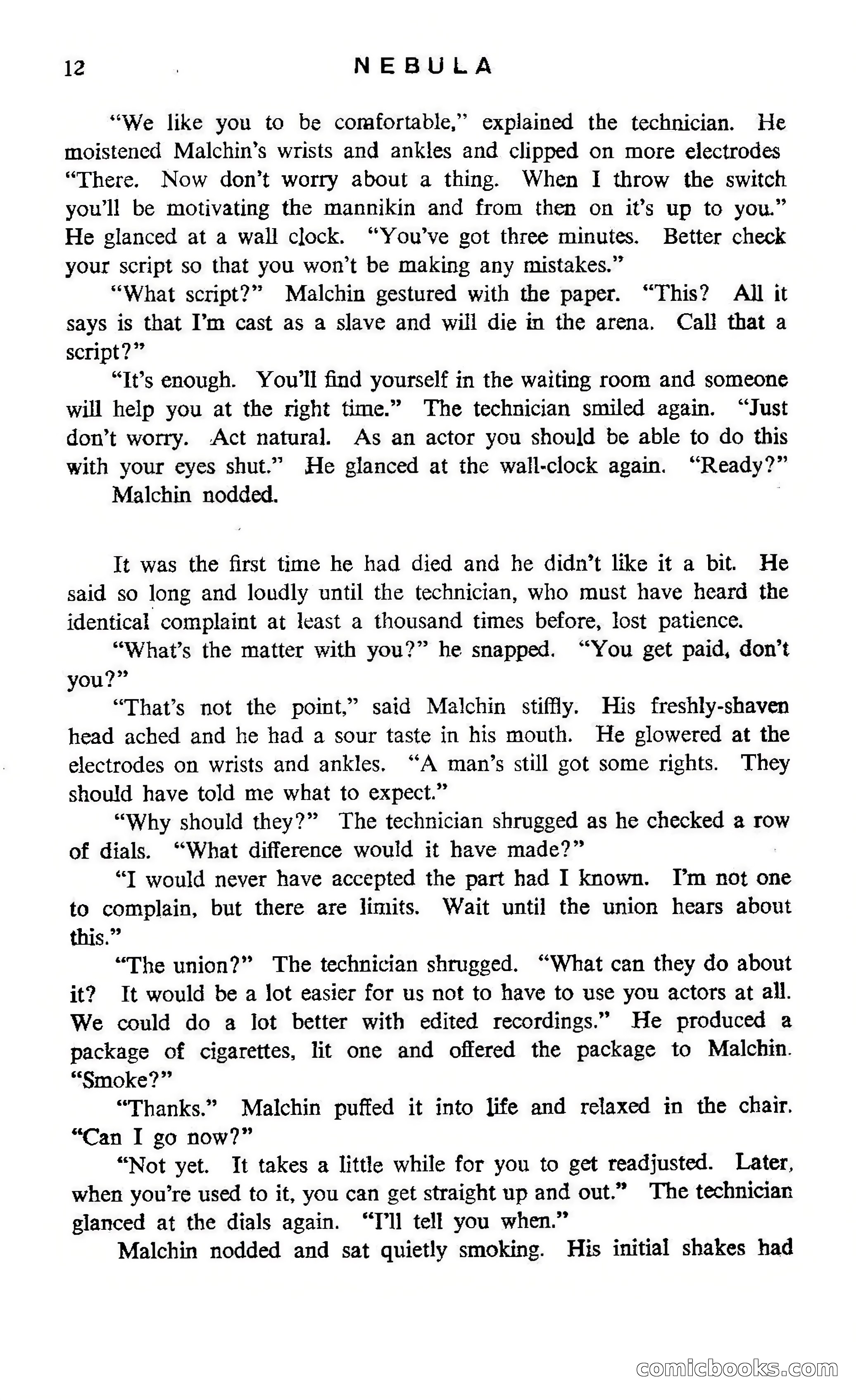 Nebula Science Fiction, Number 16 — page 14 of 116