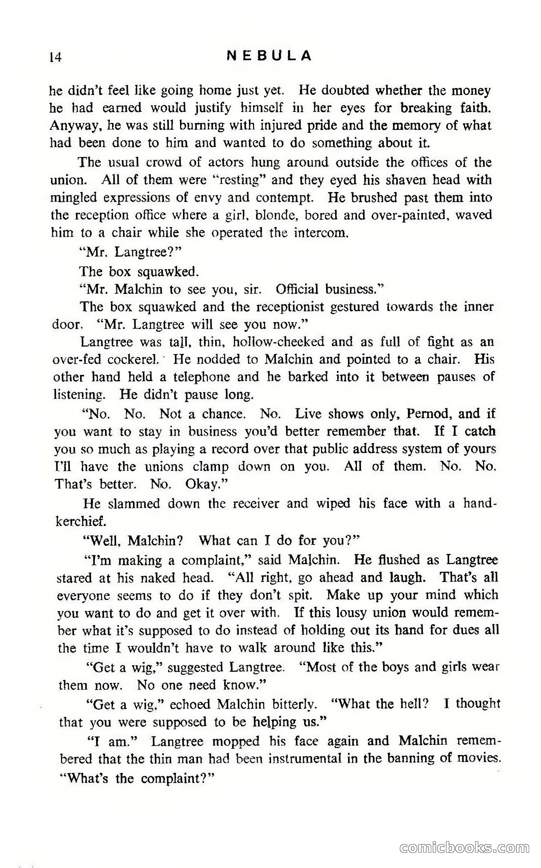 Nebula Science Fiction, Number 16 — page 16 of 116