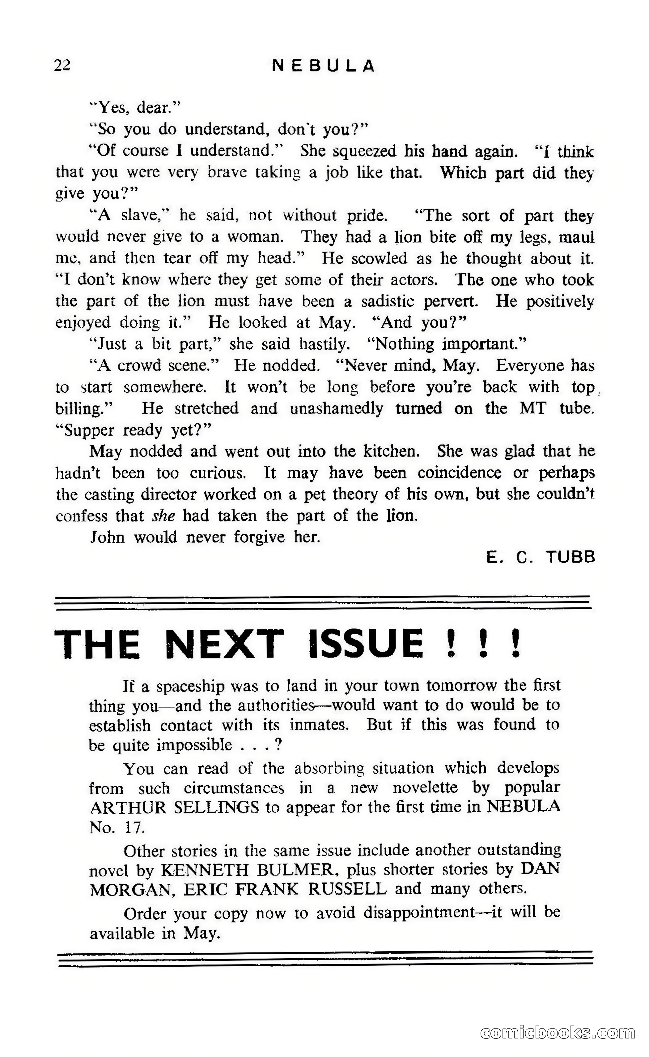 Nebula Science Fiction, Number 16 — page 24 of 116