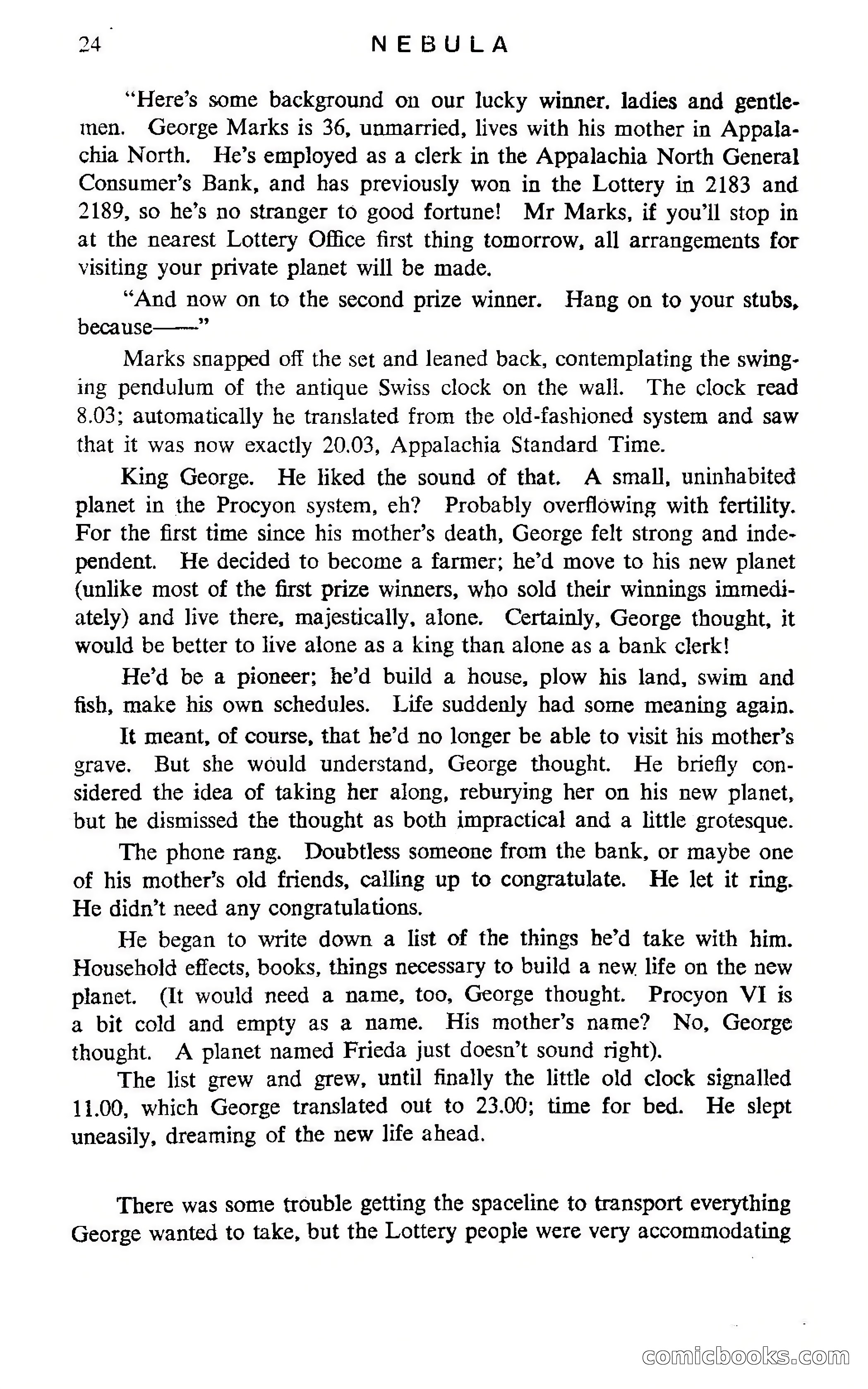 Nebula Science Fiction, Number 16 — page 26 of 116