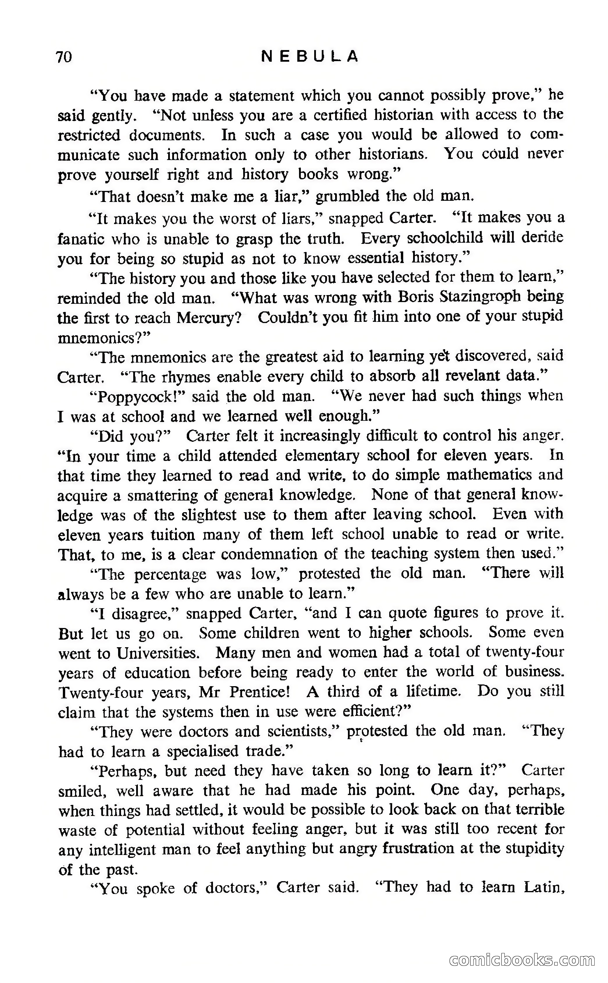 Nebula Science Fiction, Number 16 — page 72 of 116