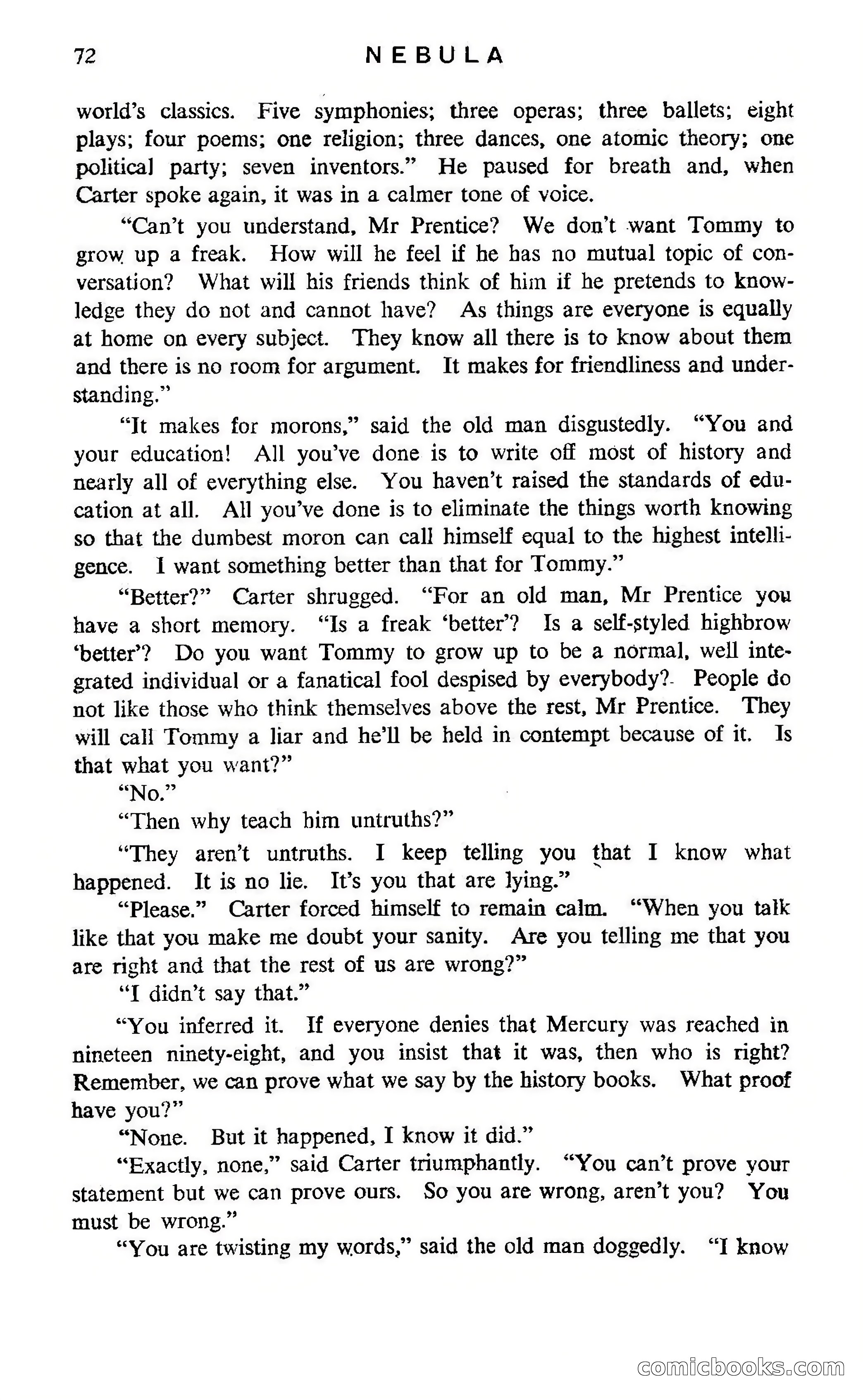 Nebula Science Fiction, Number 16 — page 74 of 116
