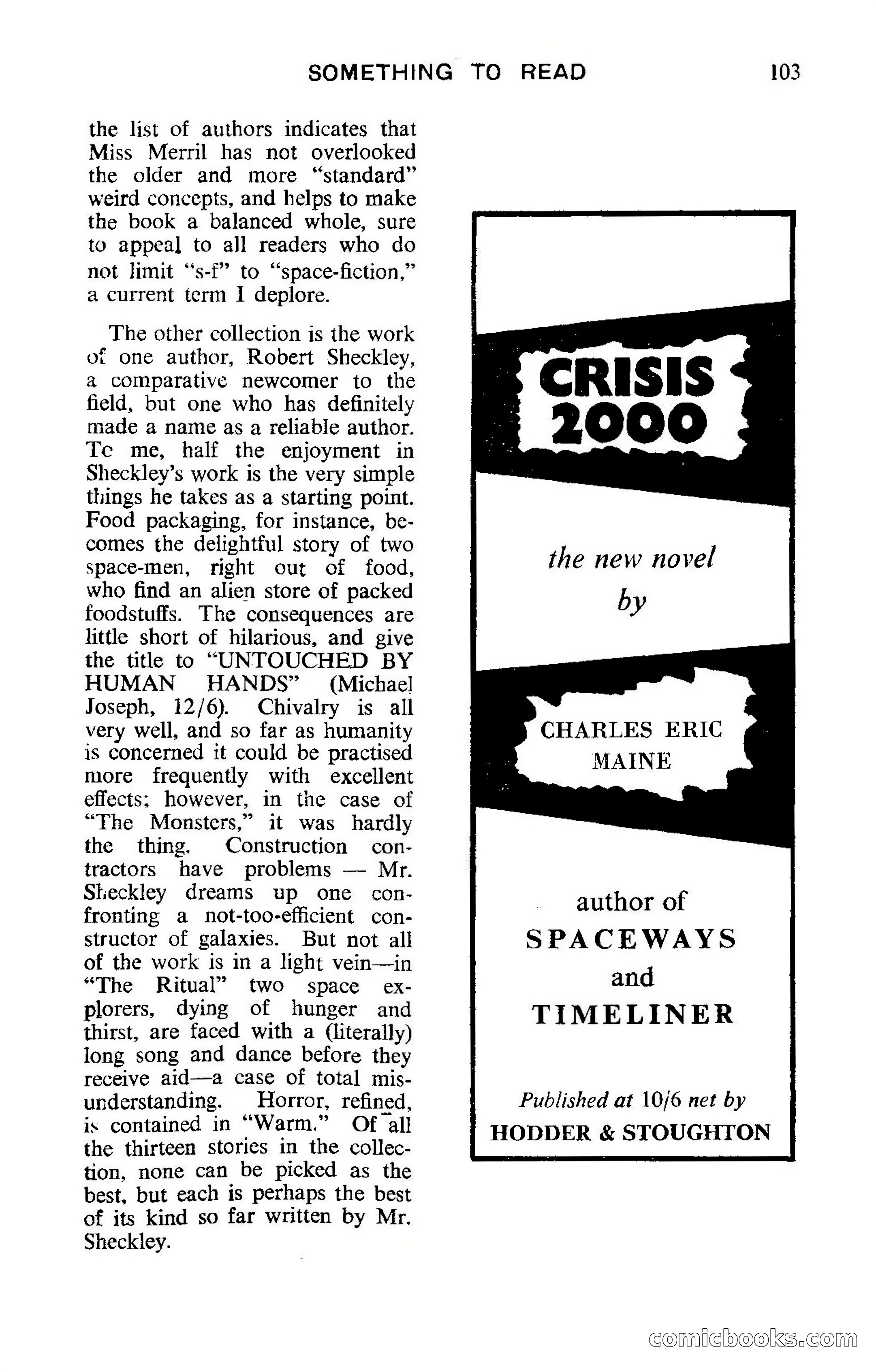 Nebula Science Fiction, Number 16 — page 105 of 116