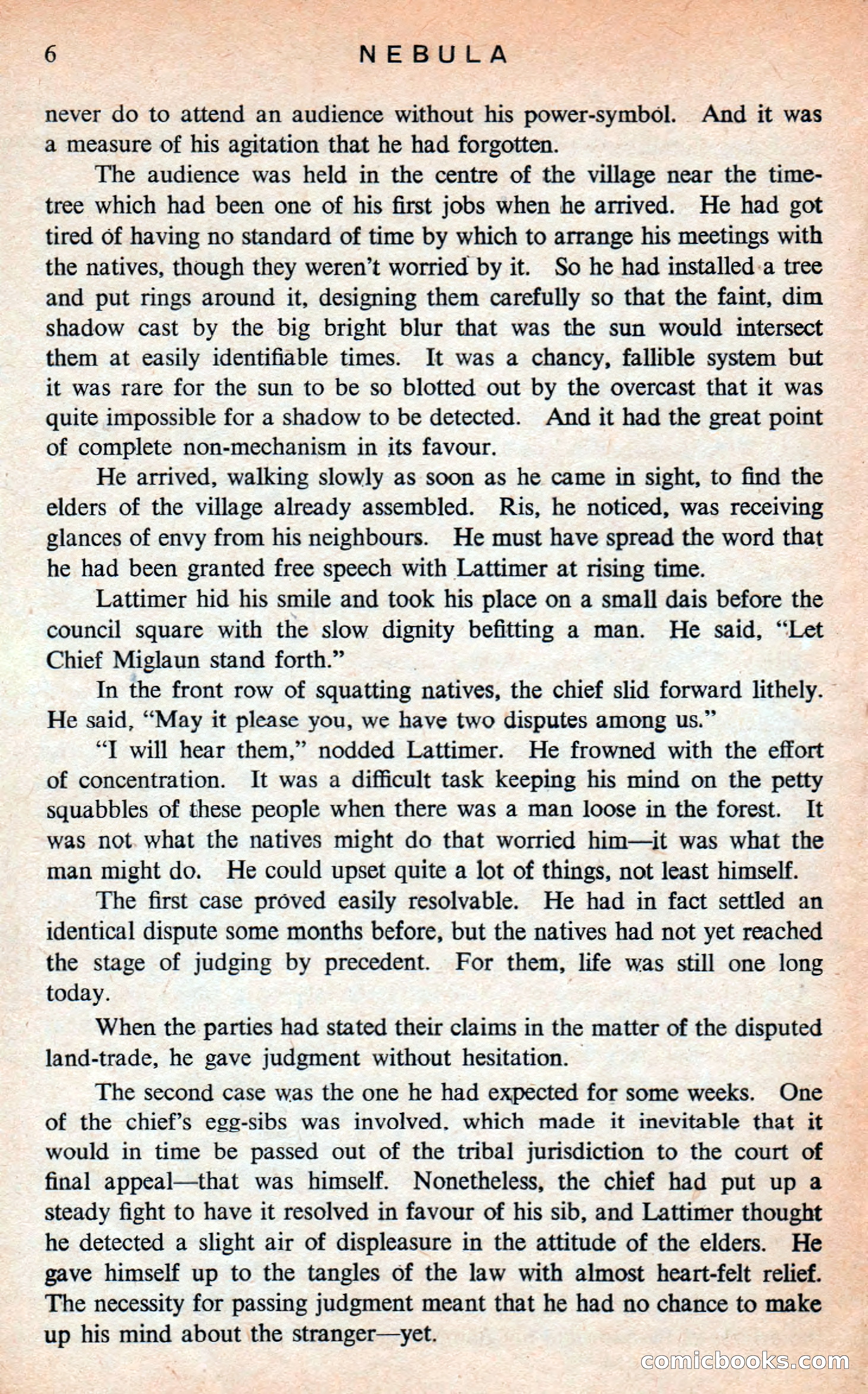 Nebula Science Fiction, Number 17 — page 8 of 117