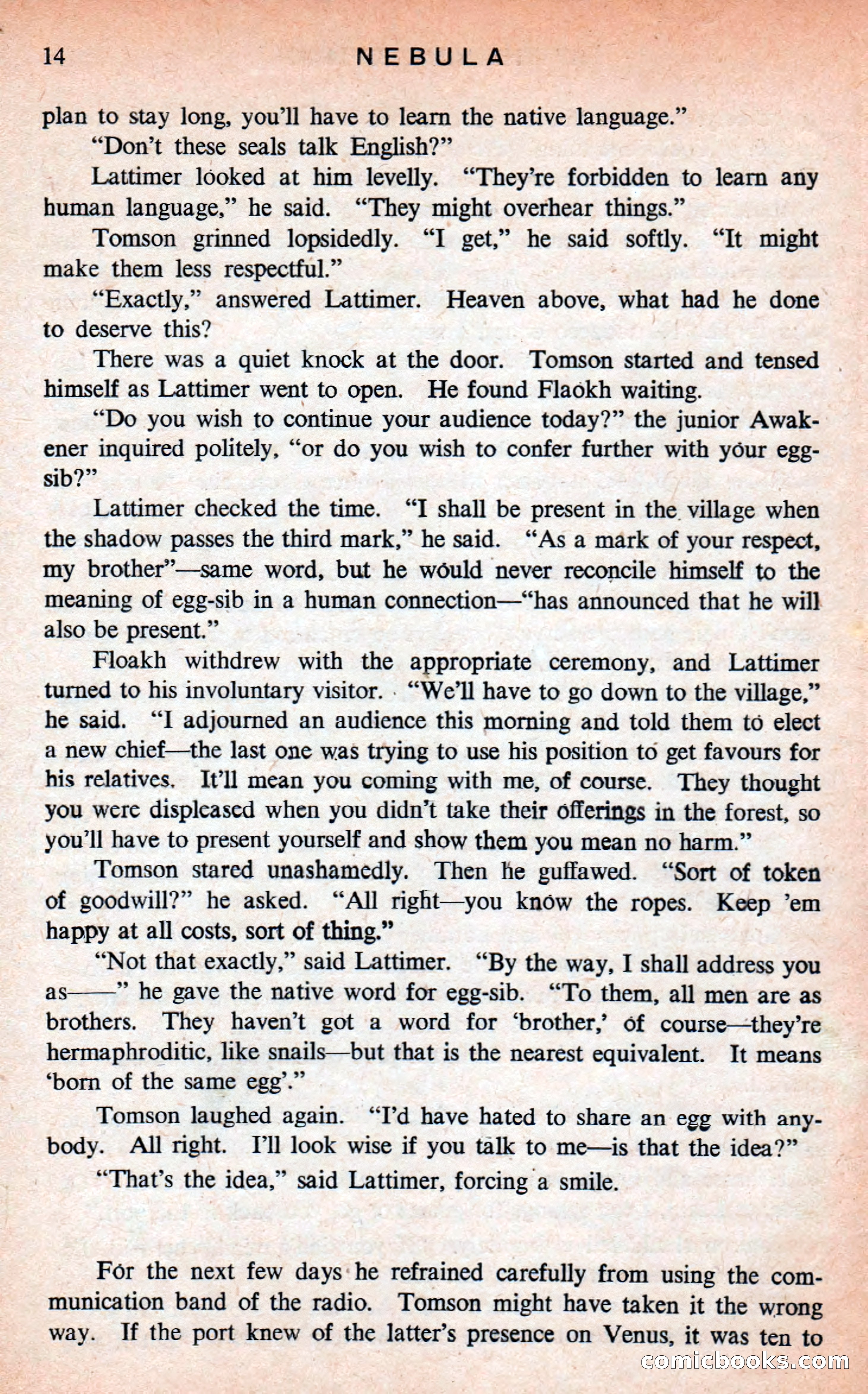 Nebula Science Fiction, Number 17 — page 16 of 117