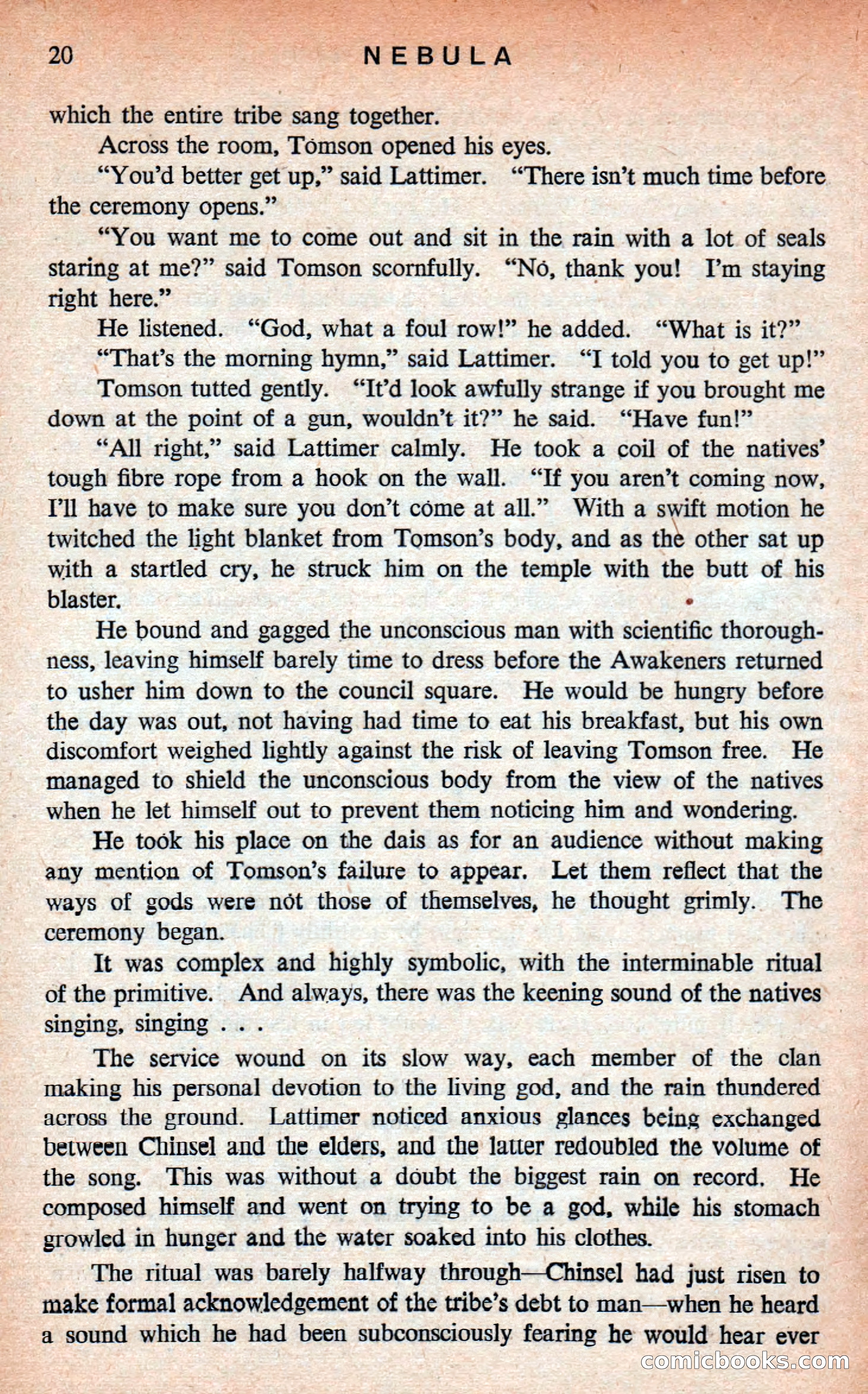 Nebula Science Fiction, Number 17 — page 22 of 117