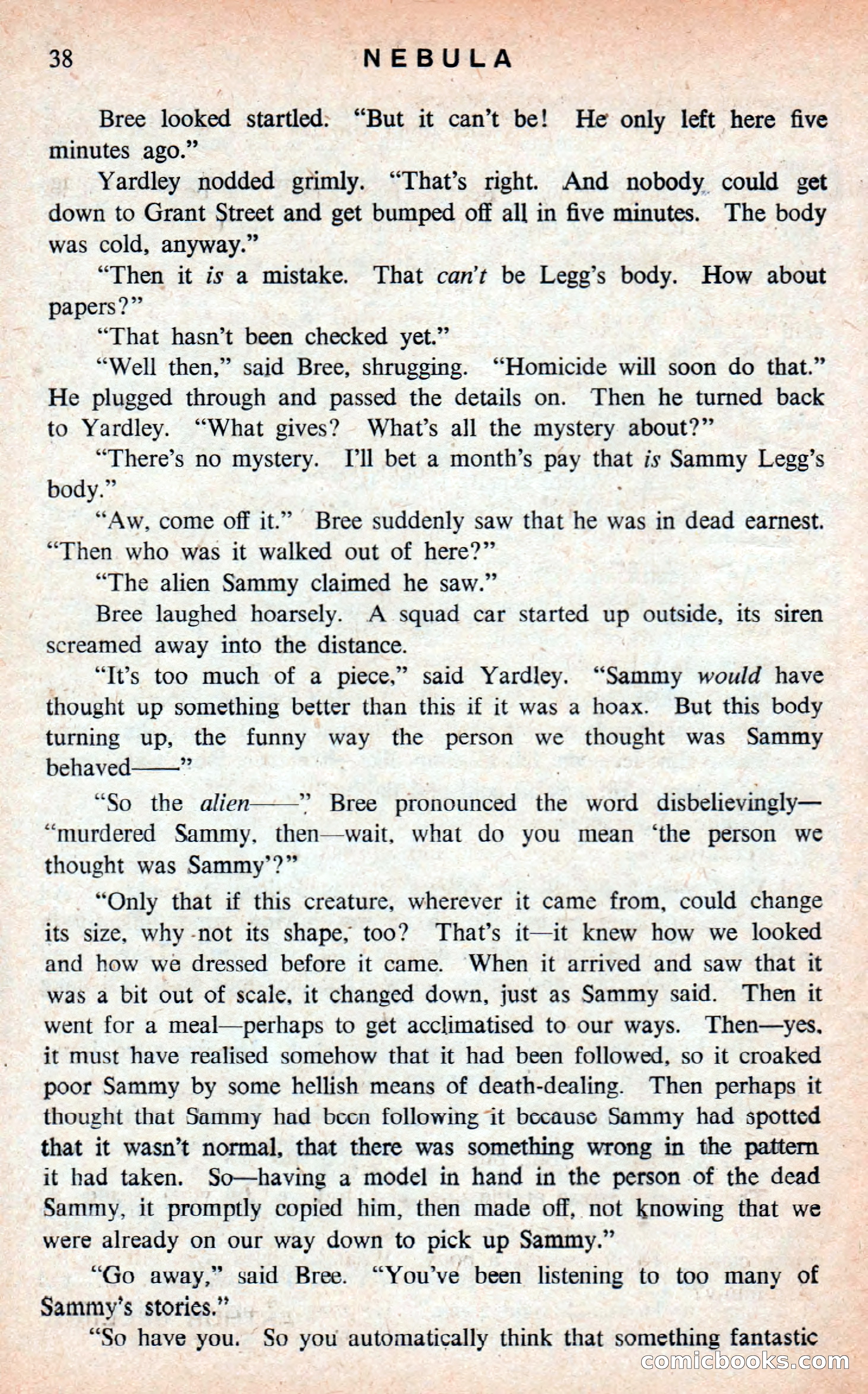 Nebula Science Fiction, Number 17 — page 40 of 117