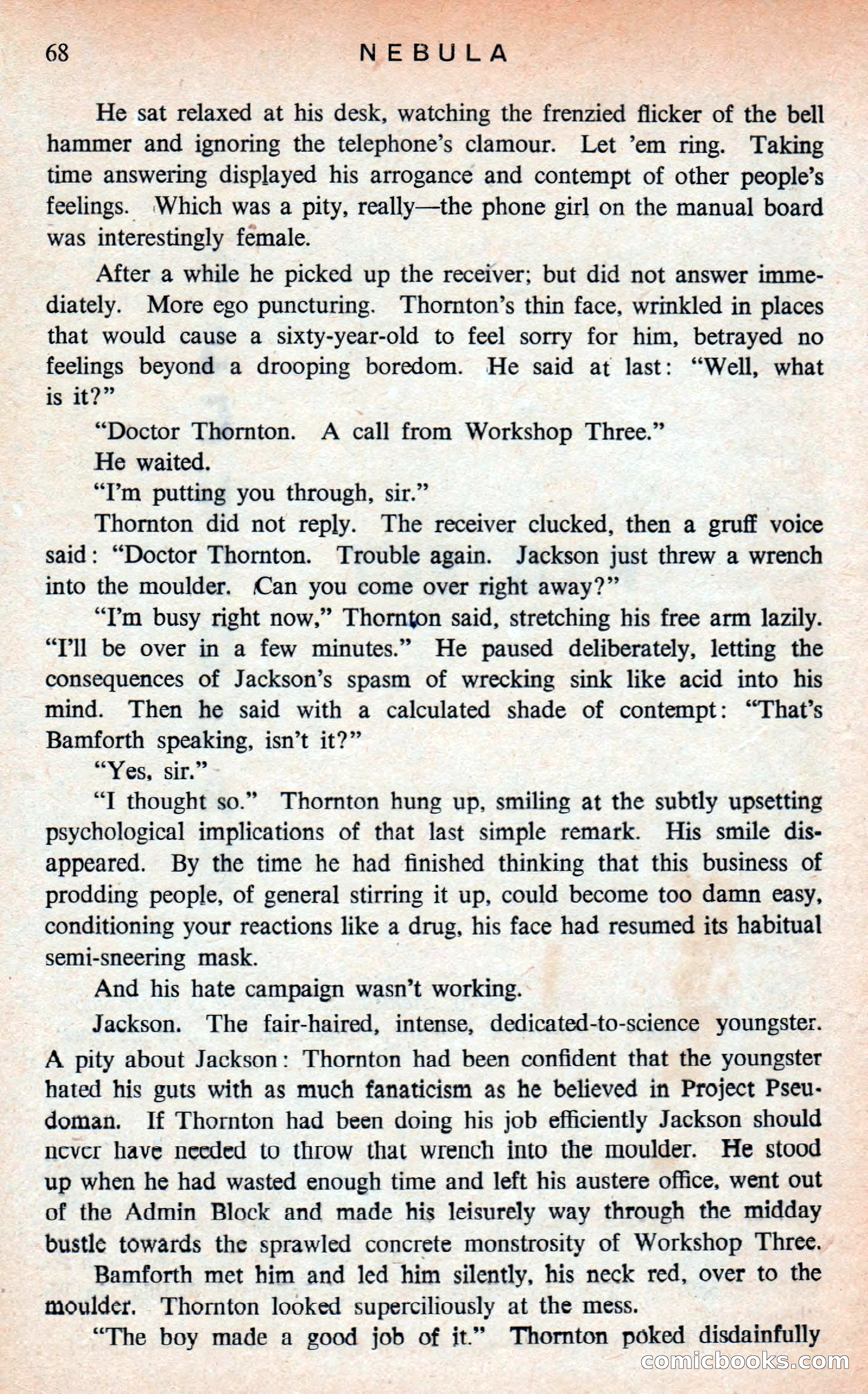 Nebula Science Fiction, Number 17 — page 70 of 117