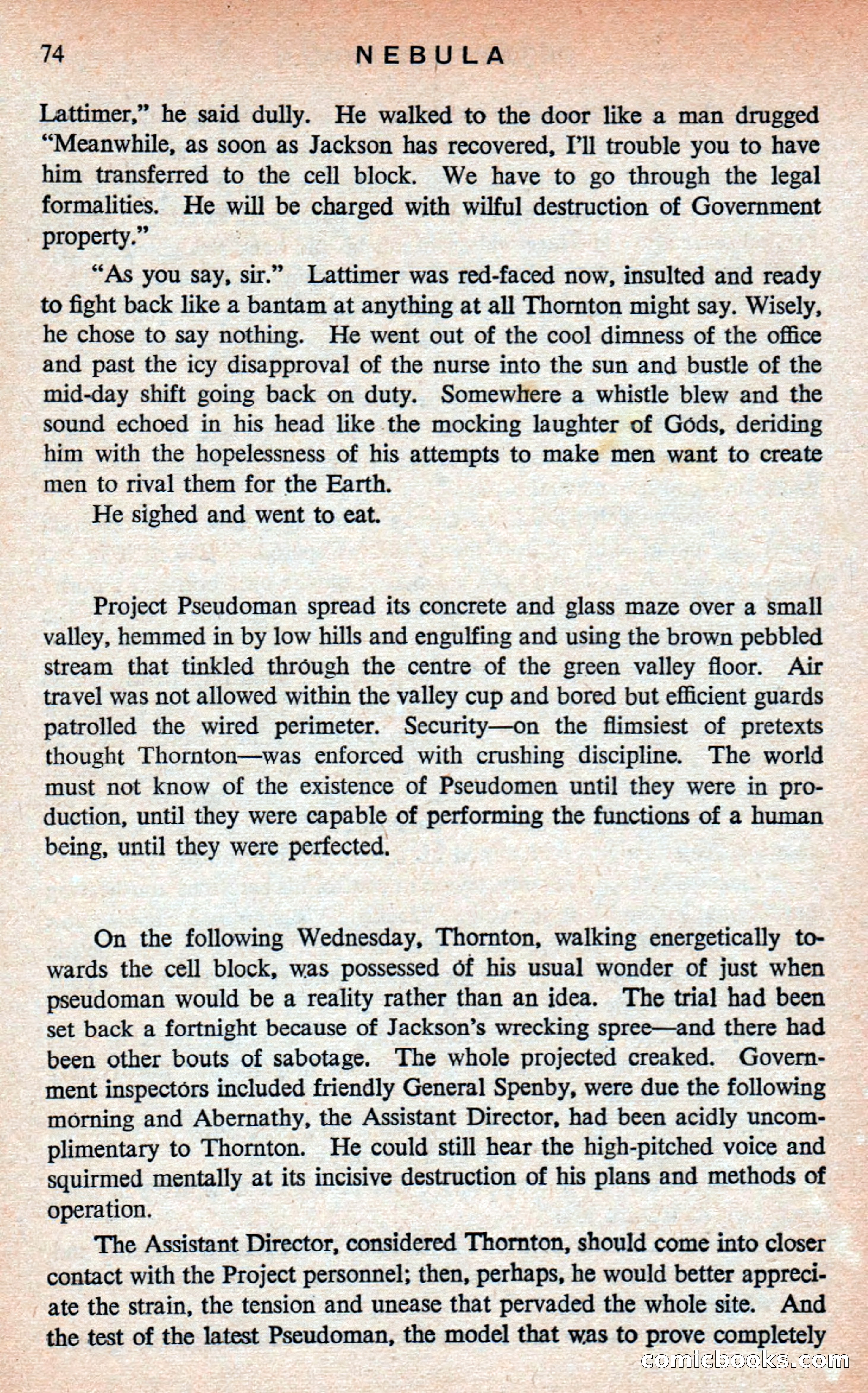 Nebula Science Fiction, Number 17 — page 76 of 117