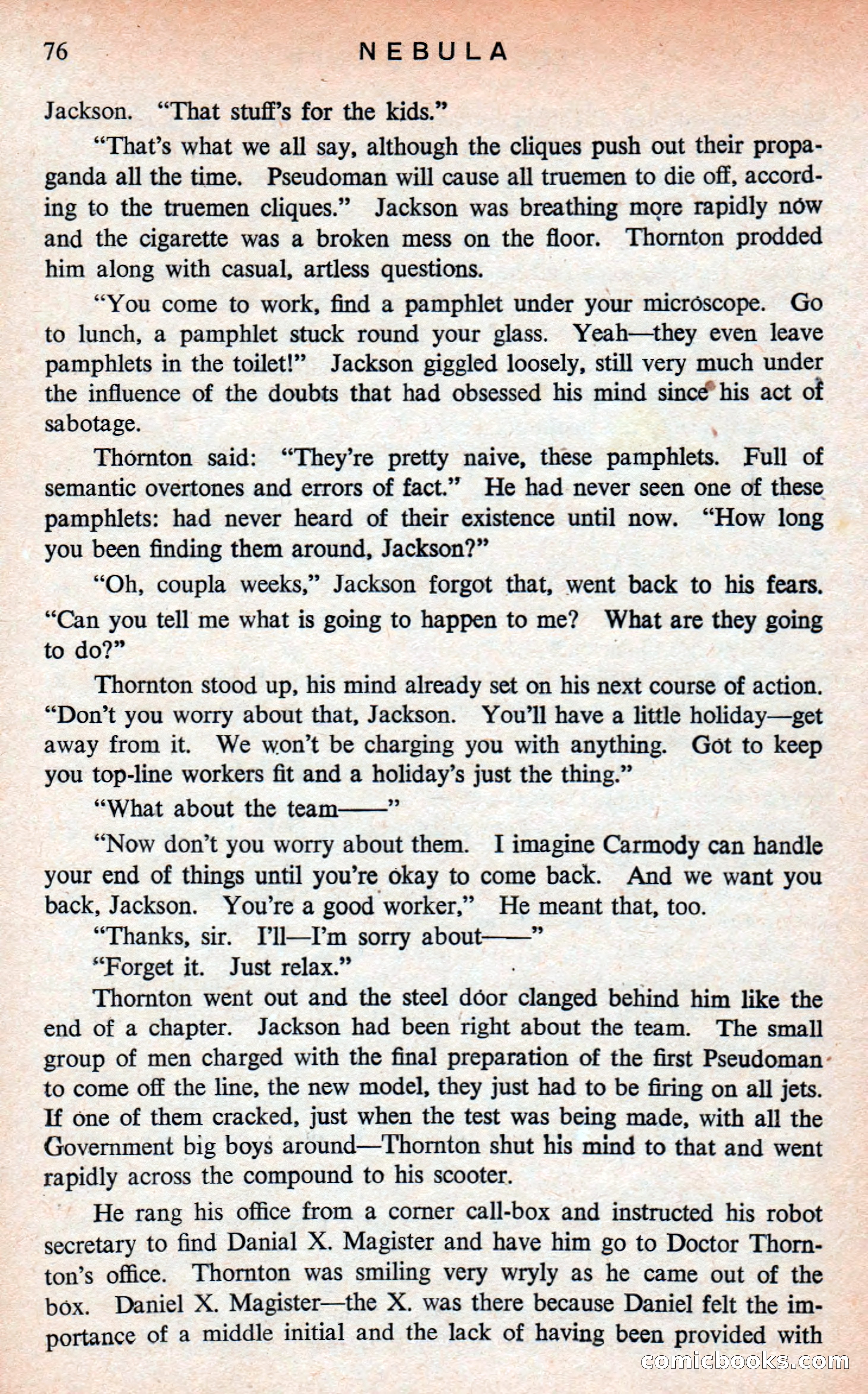 Nebula Science Fiction, Number 17 — page 78 of 117