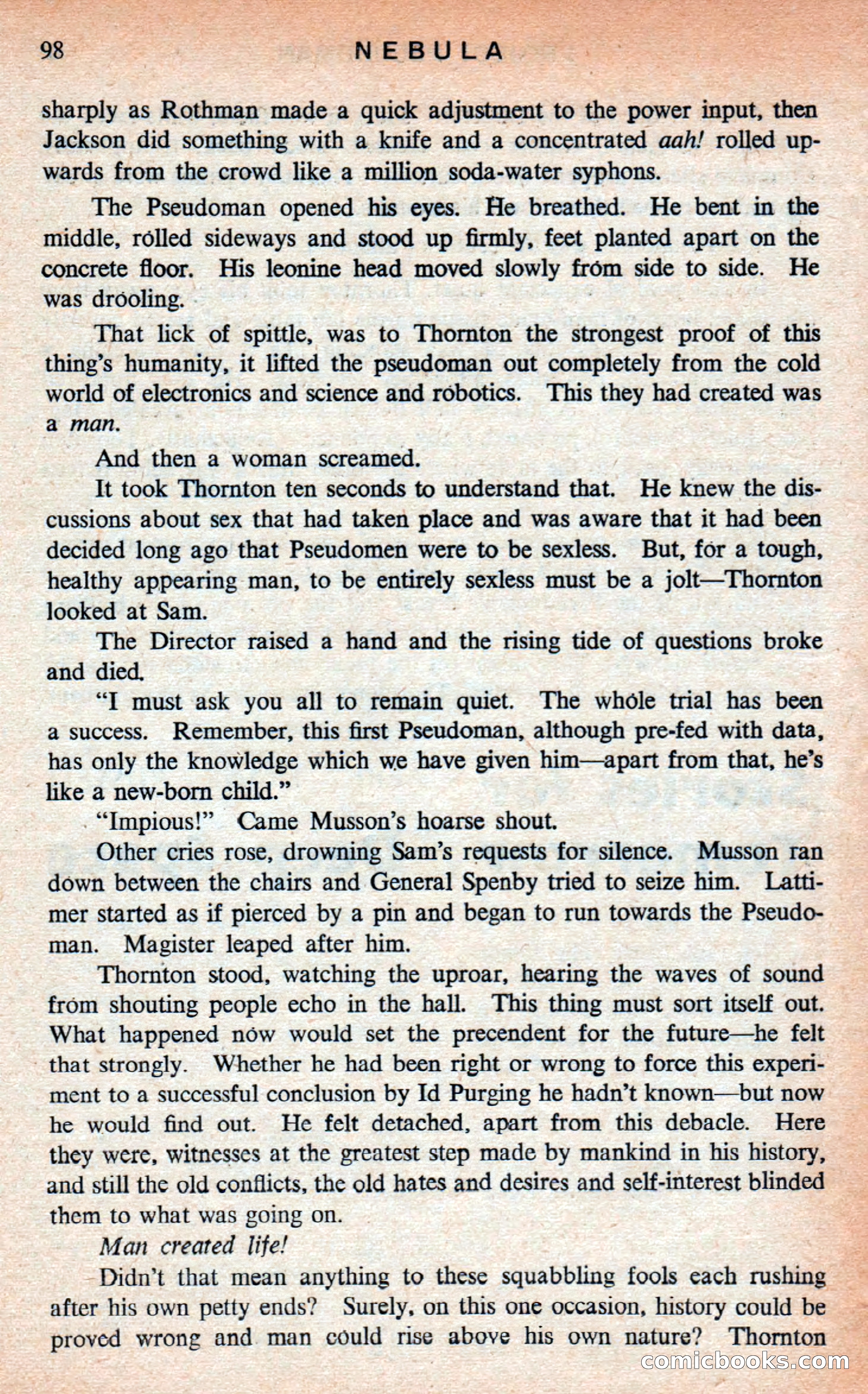 Nebula Science Fiction, Number 17 — page 100 of 117