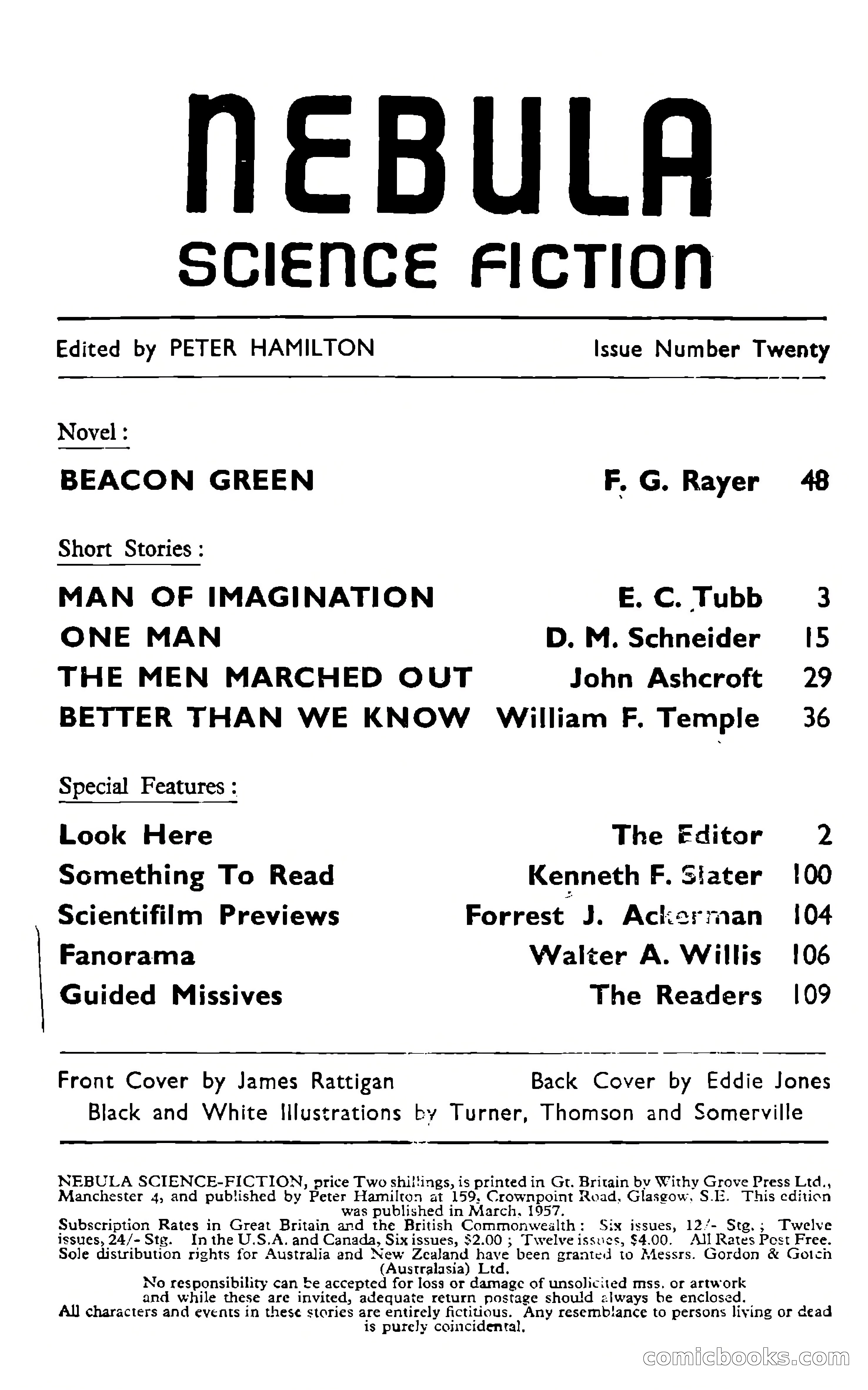 Nebula Science Fiction, Number 20 — page 3 of 117