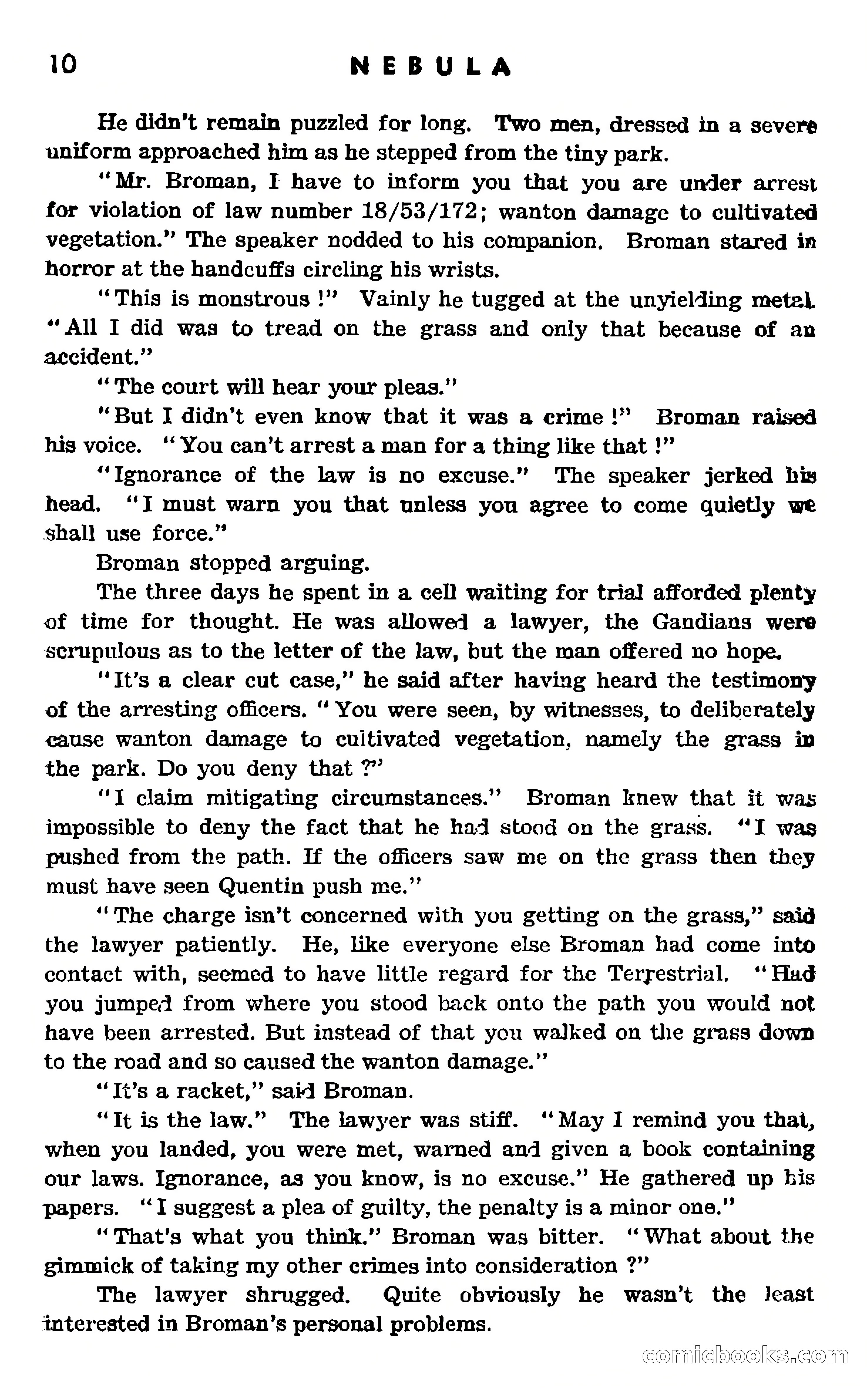 Nebula Science Fiction, Number 20 — page 12 of 117