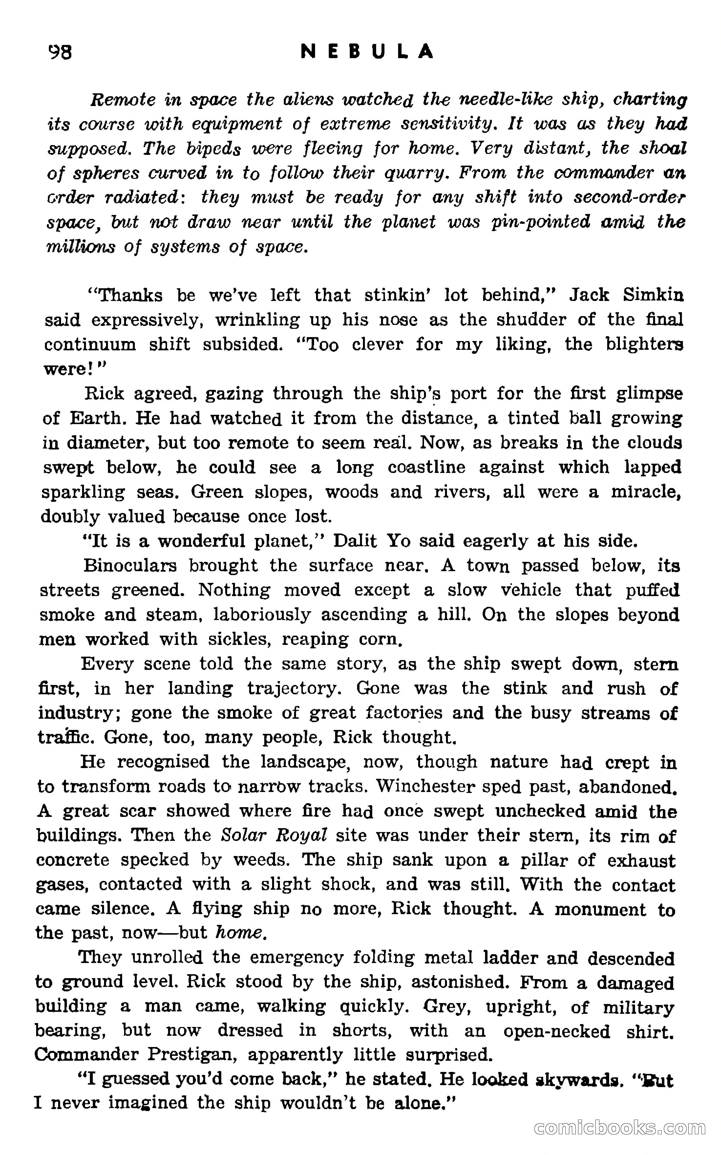 Nebula Science Fiction, Number 20 — page 100 of 117