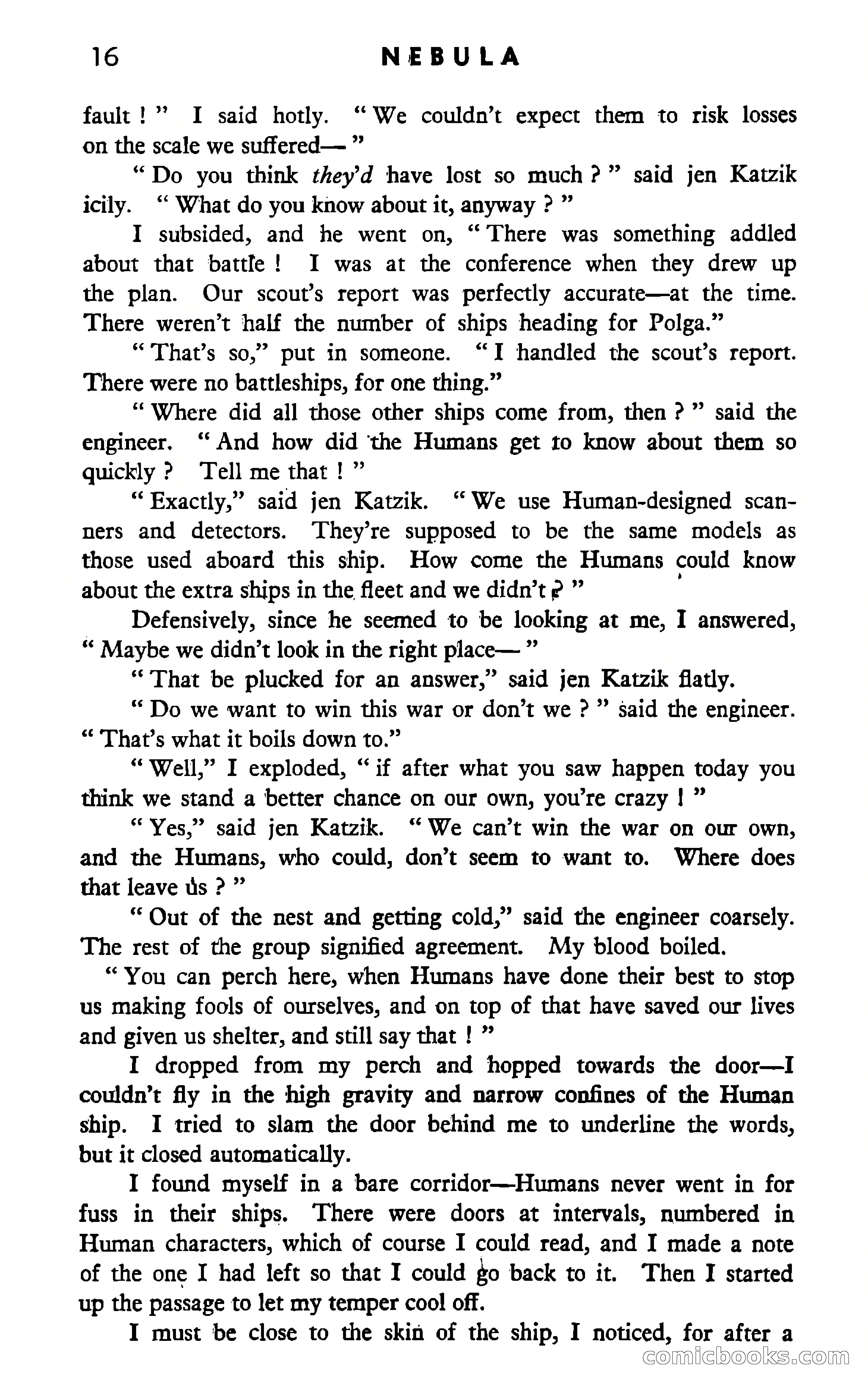Nebula Science Fiction, Number 21 — page 18 of 117