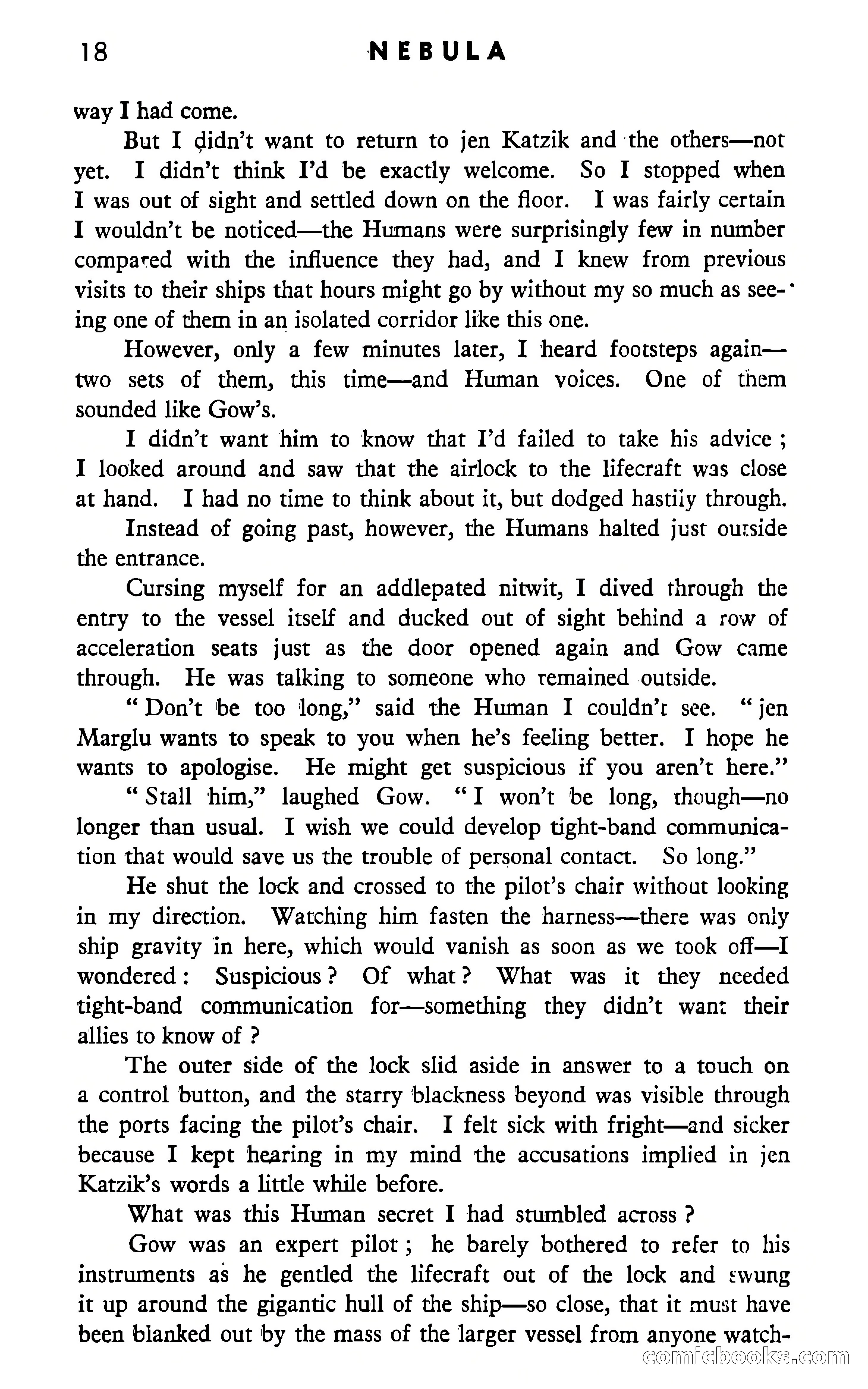 Nebula Science Fiction, Number 21 — page 20 of 117