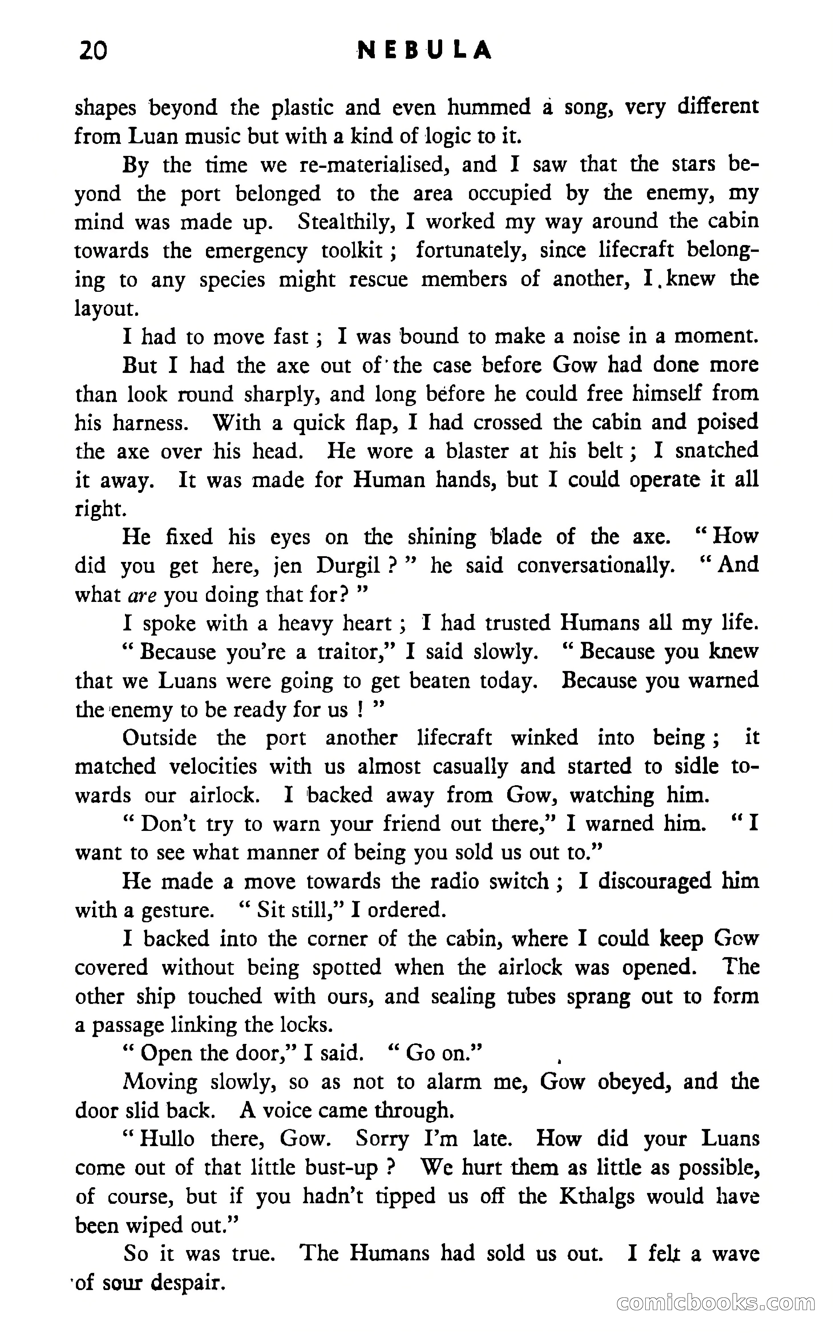Nebula Science Fiction, Number 21 — page 22 of 117
