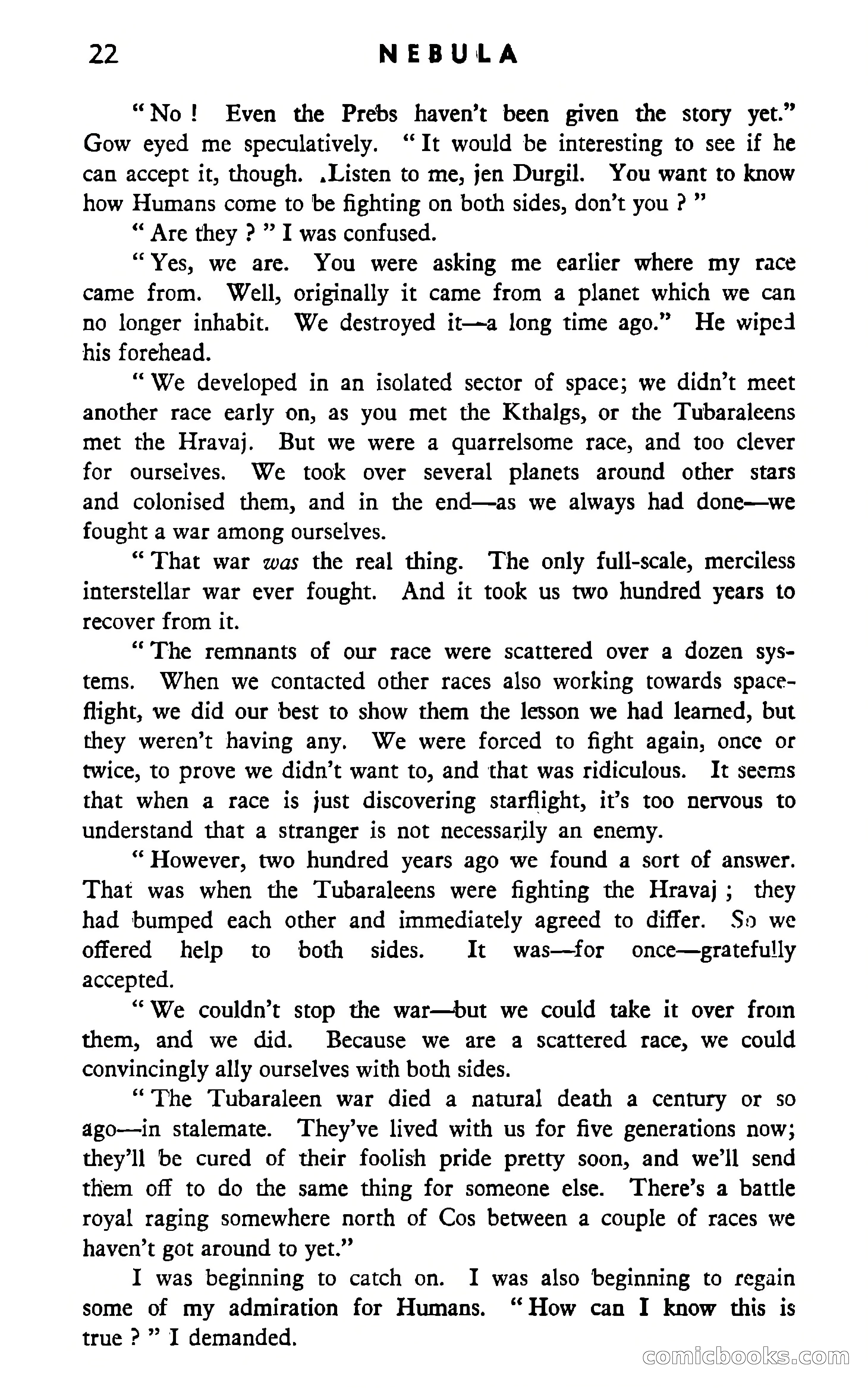 Nebula Science Fiction, Number 21 — page 24 of 117