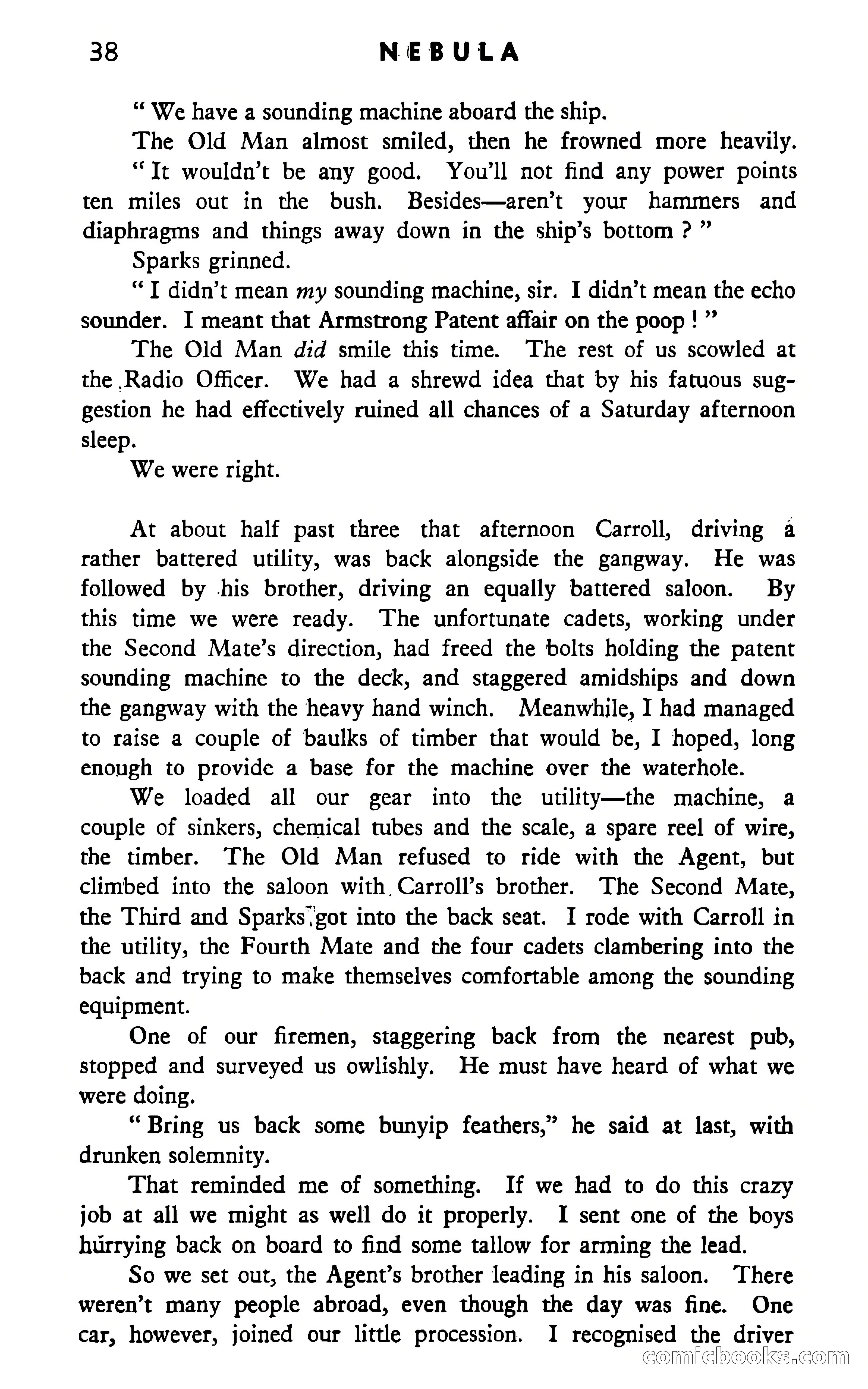 Nebula Science Fiction, Number 21 — page 40 of 117