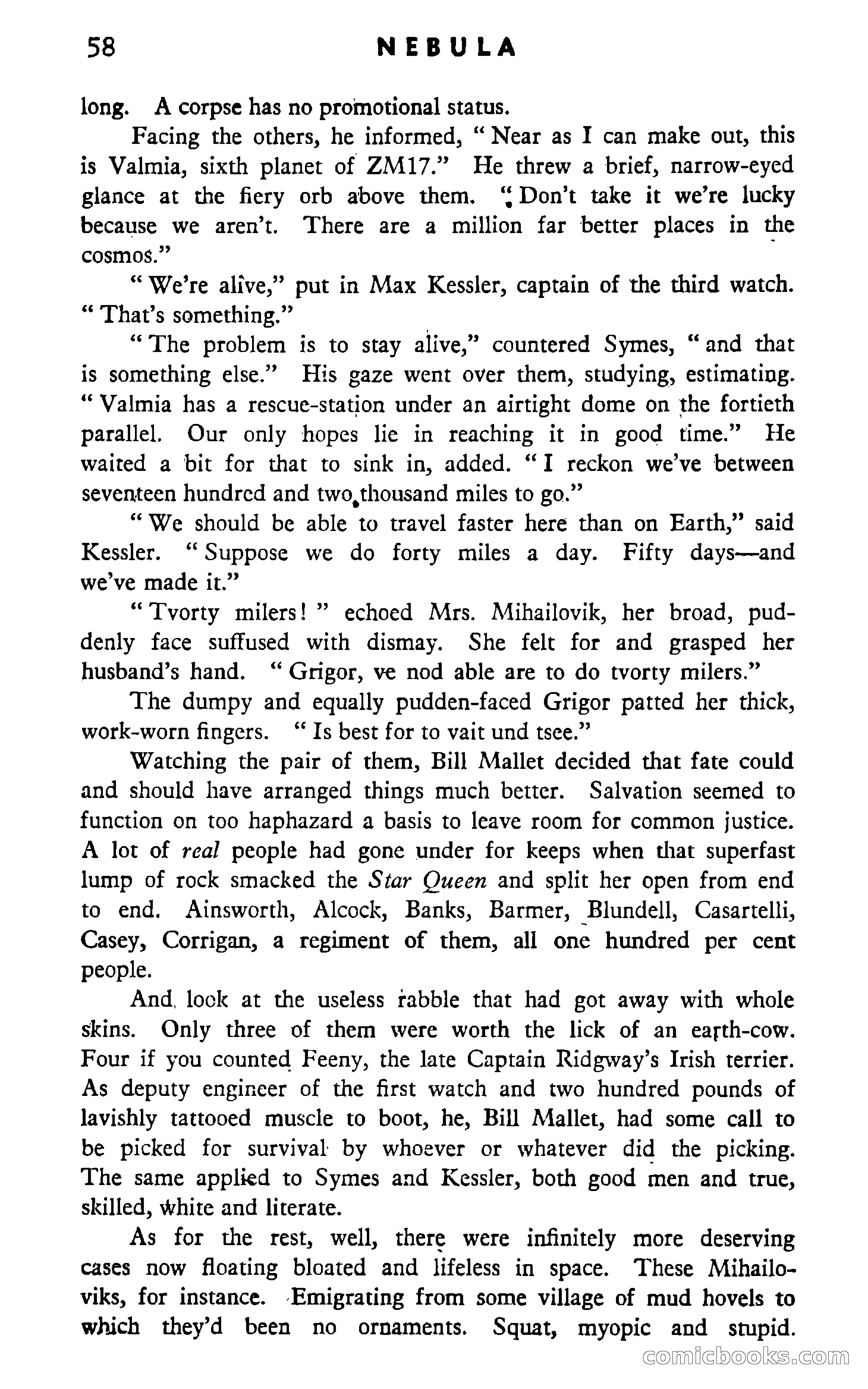 Nebula Science Fiction, Number 21 — page 60 of 117