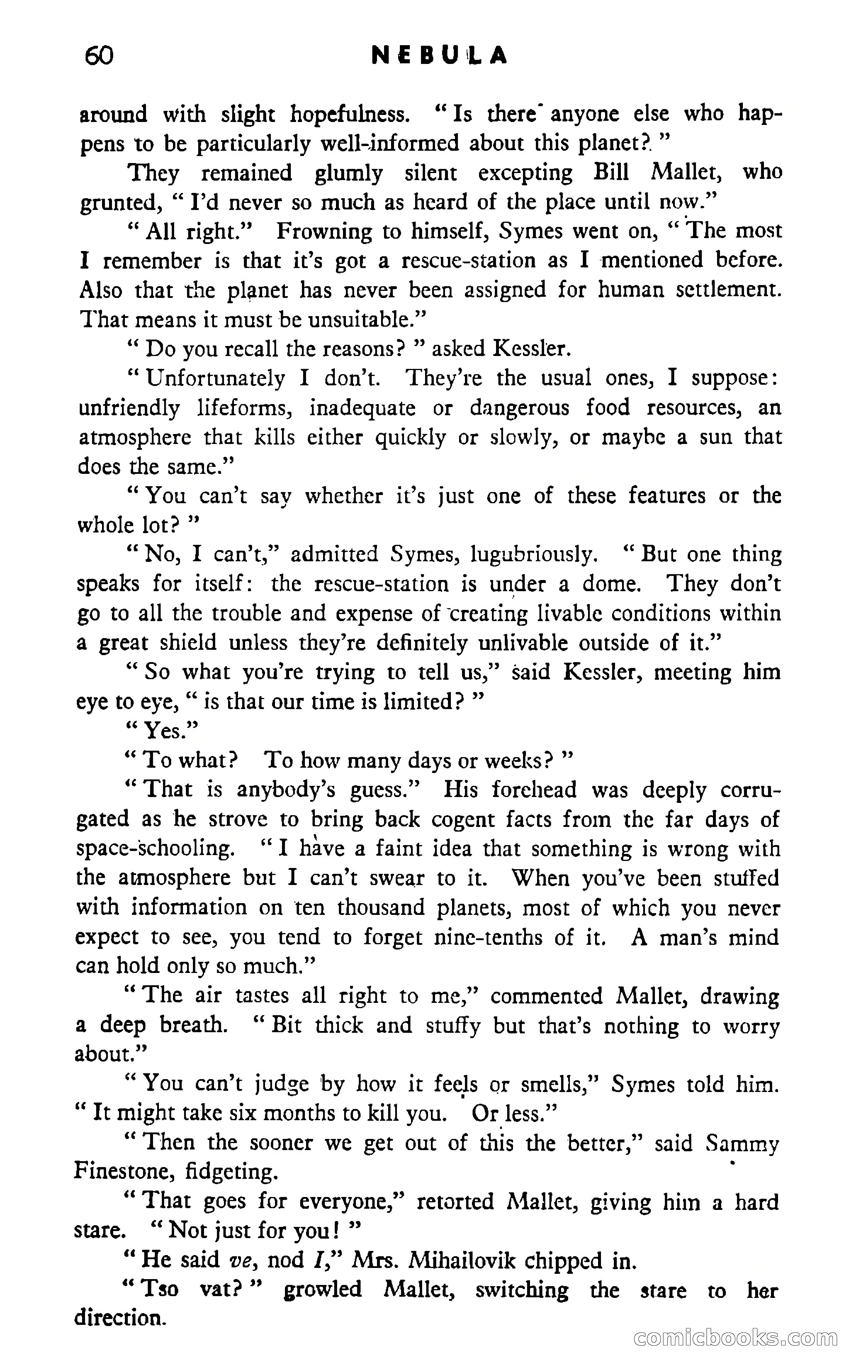 Nebula Science Fiction, Number 21 — page 62 of 117