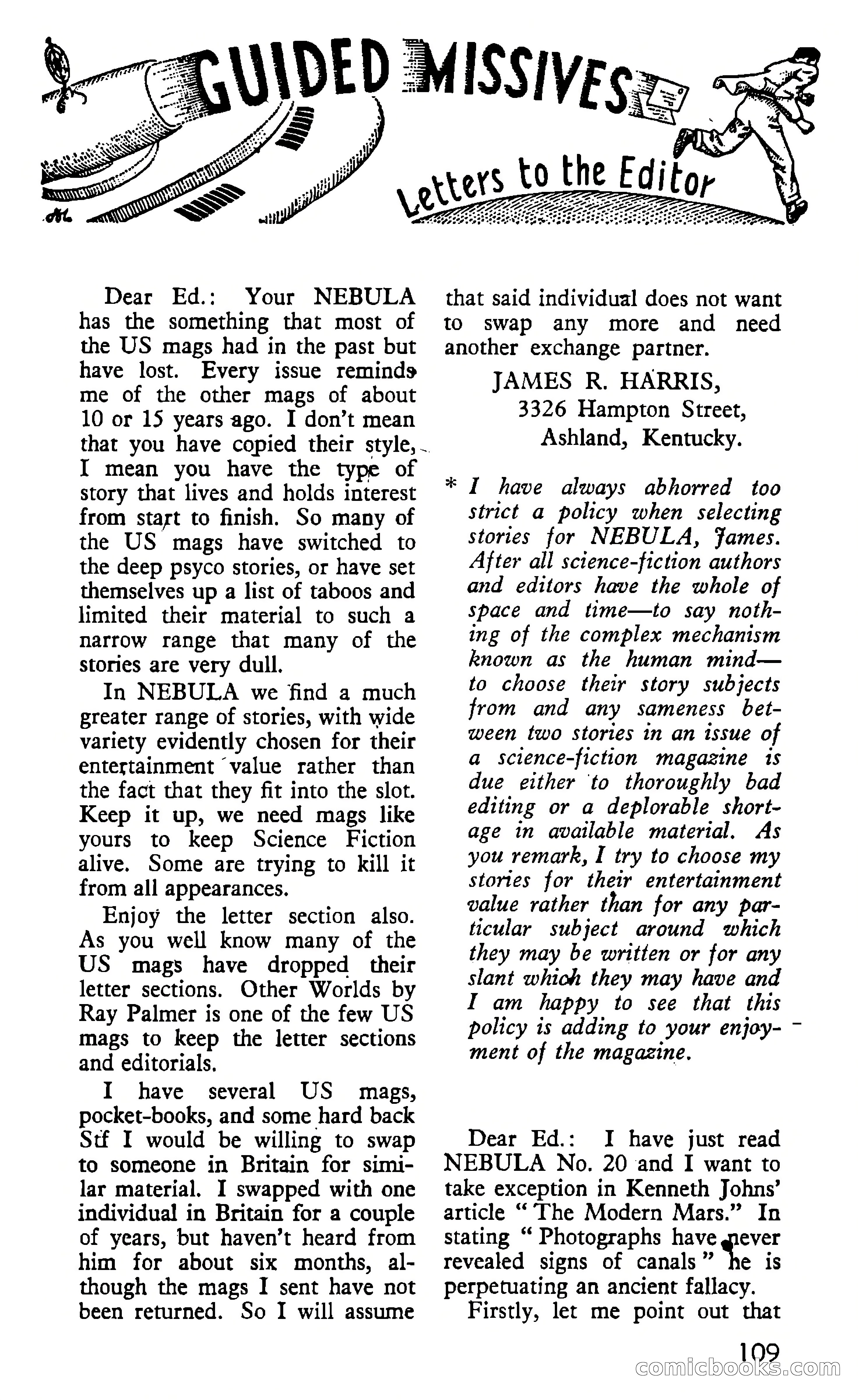 Nebula Science Fiction #22 — page 111 of 117
