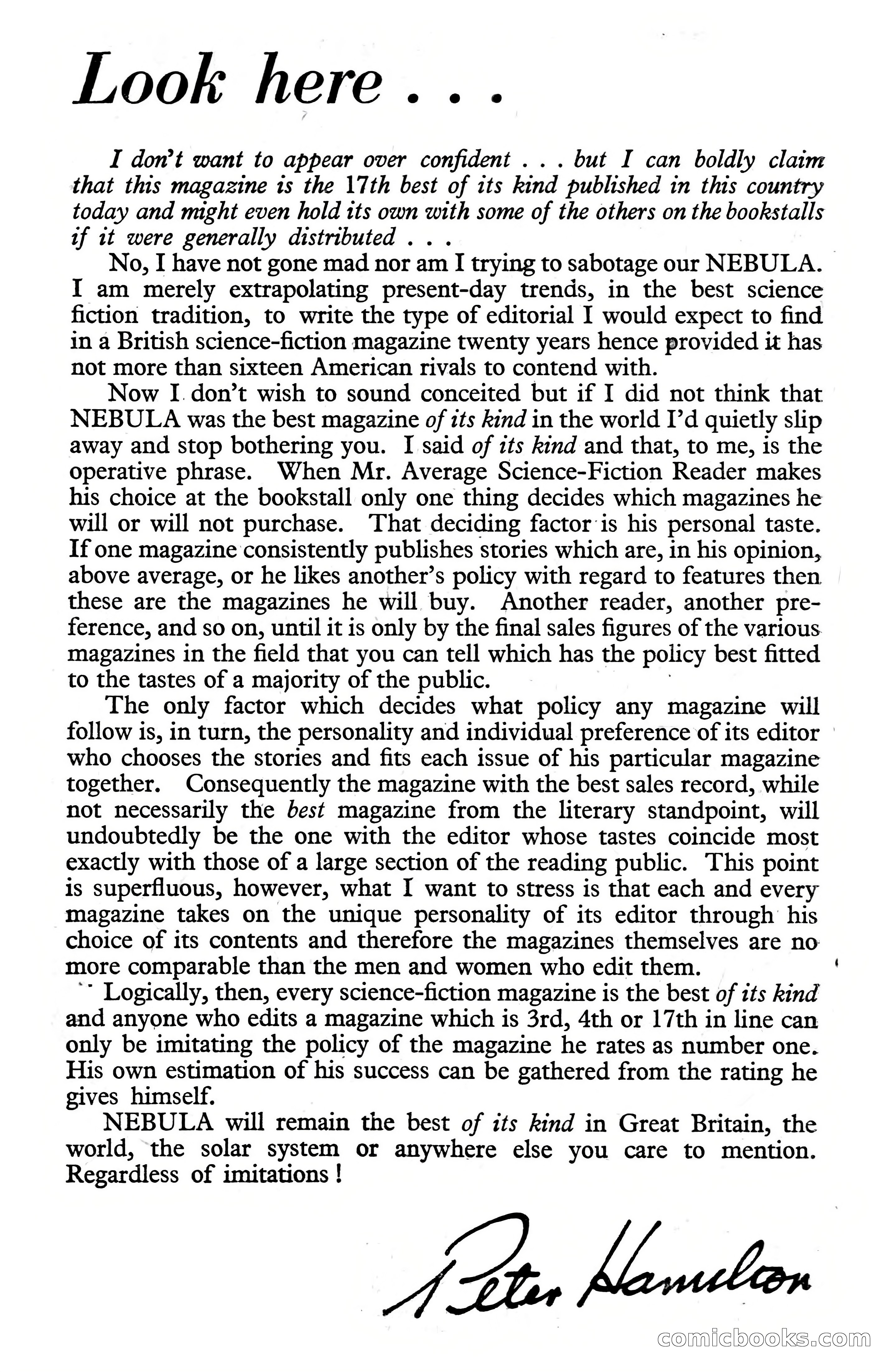 Nebula Science Fiction, August 1957 — page 4 of 116