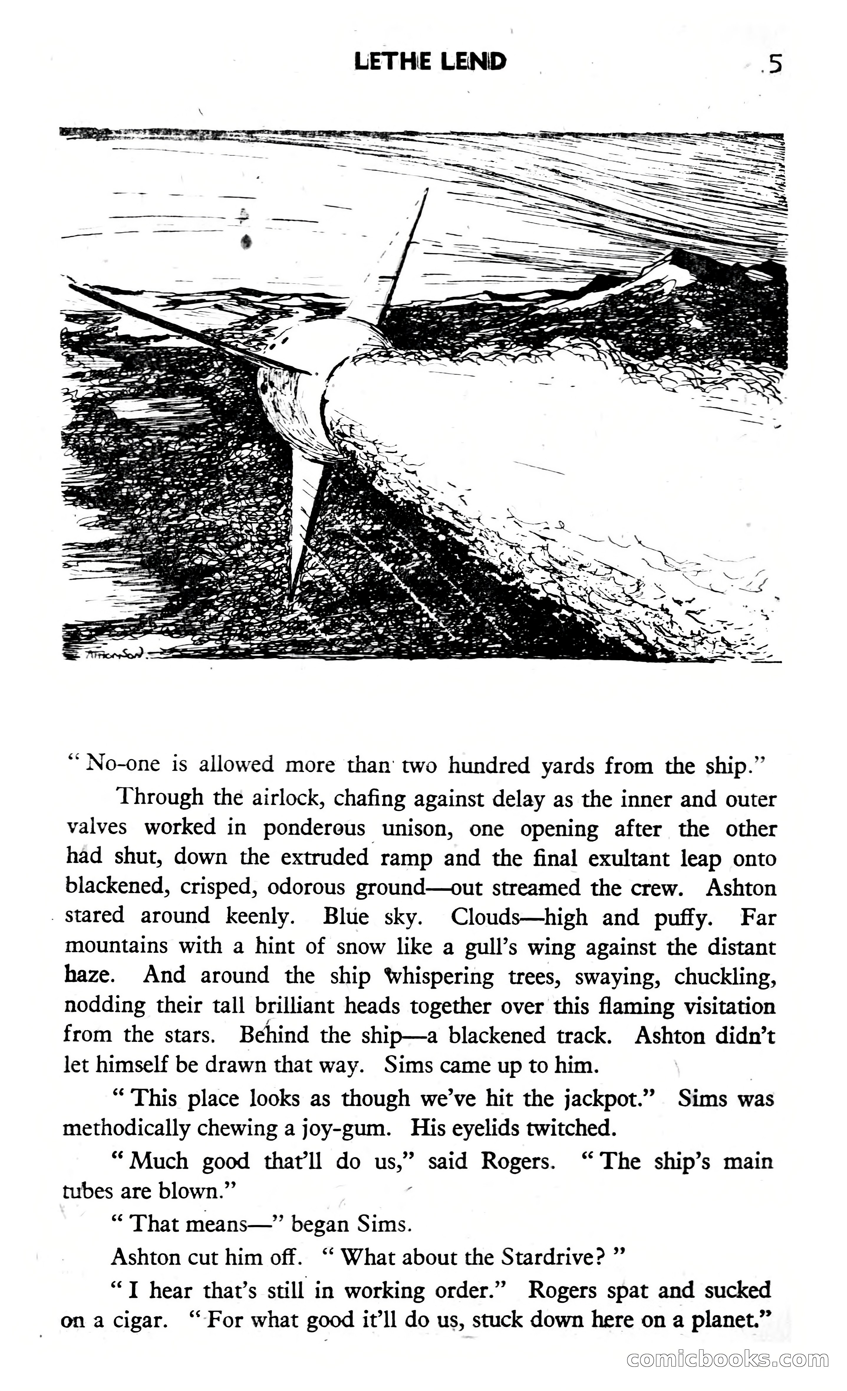 Nebula Science Fiction, August 1957 — page 7 of 116