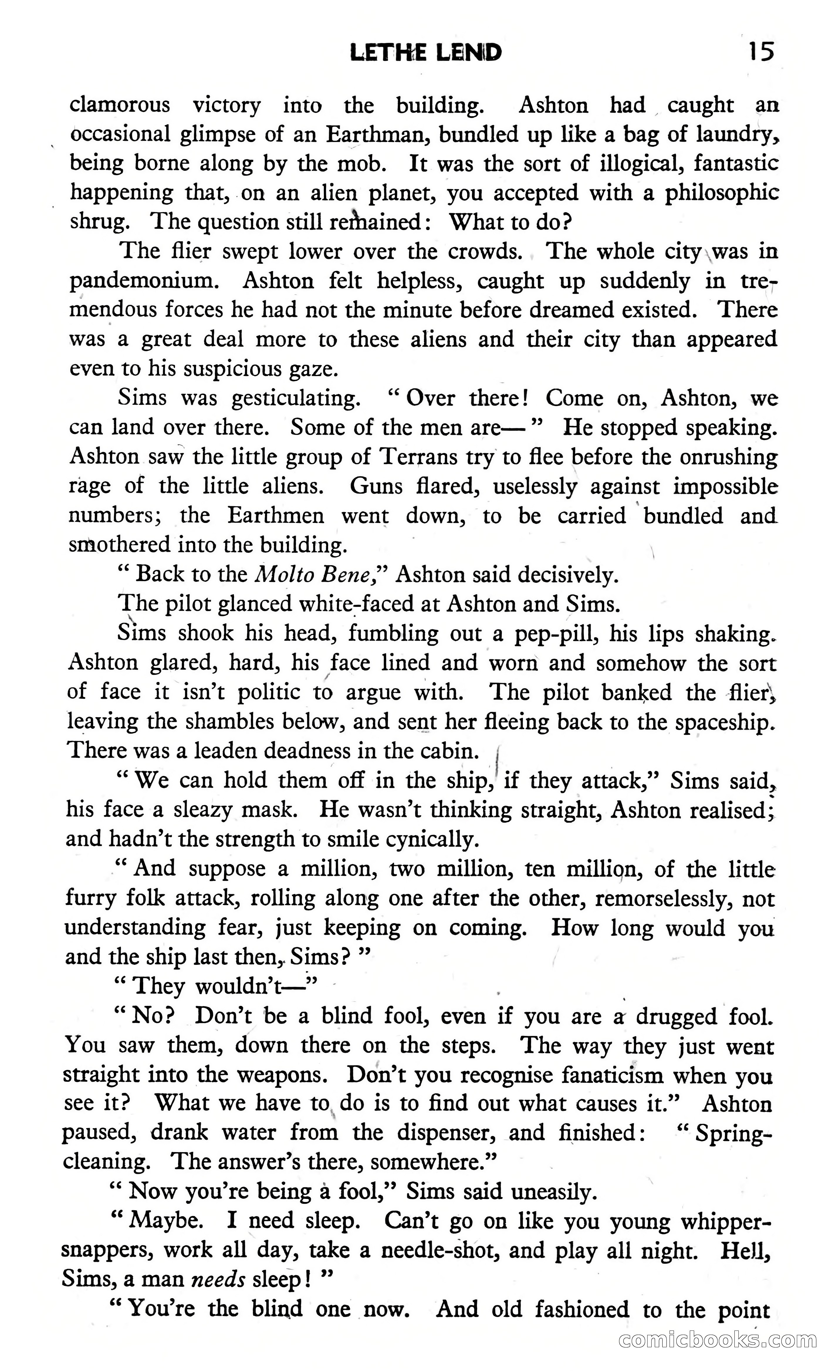 Nebula Science Fiction, August 1957 — page 17 of 116