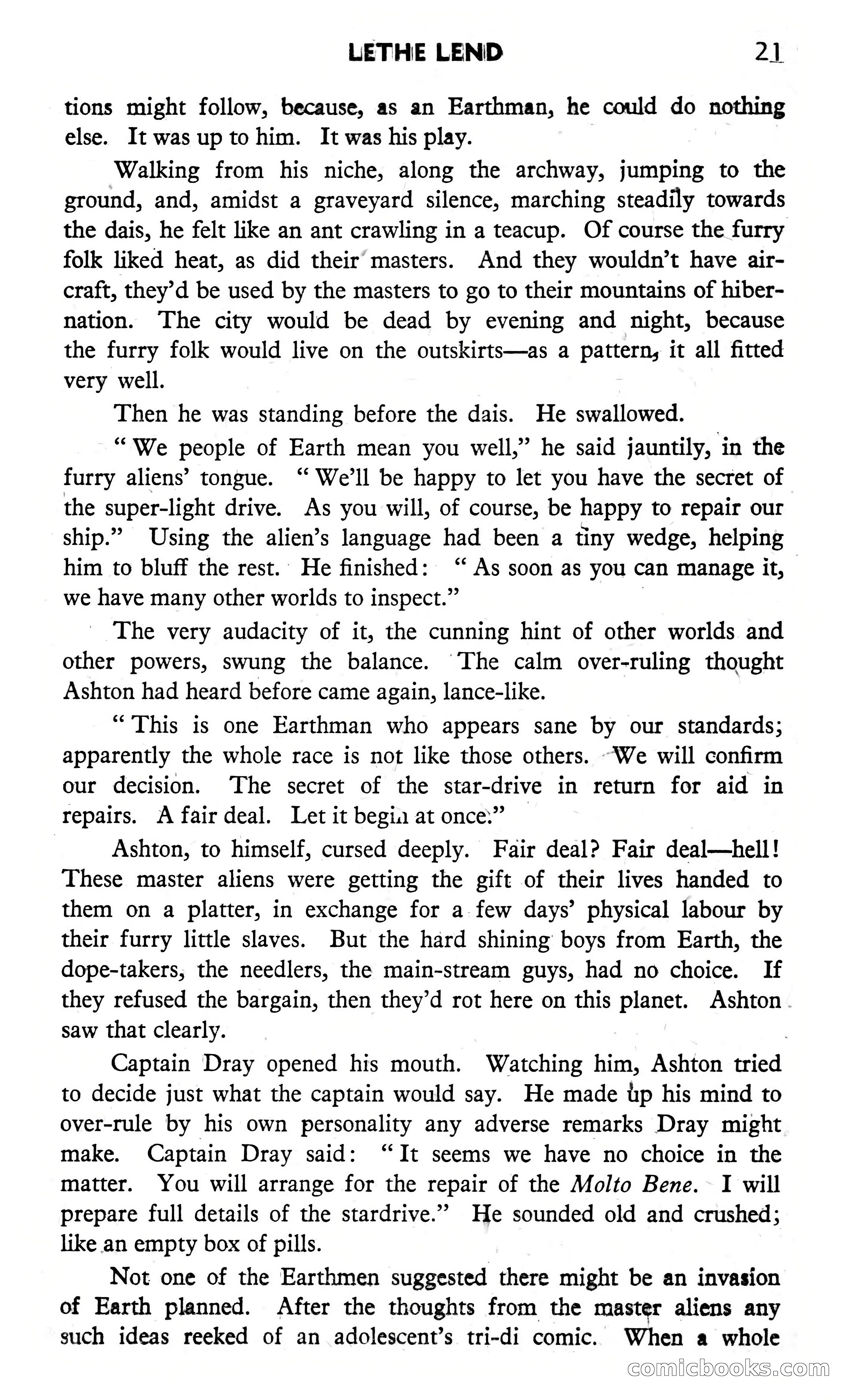Nebula Science Fiction, August 1957 — page 23 of 116