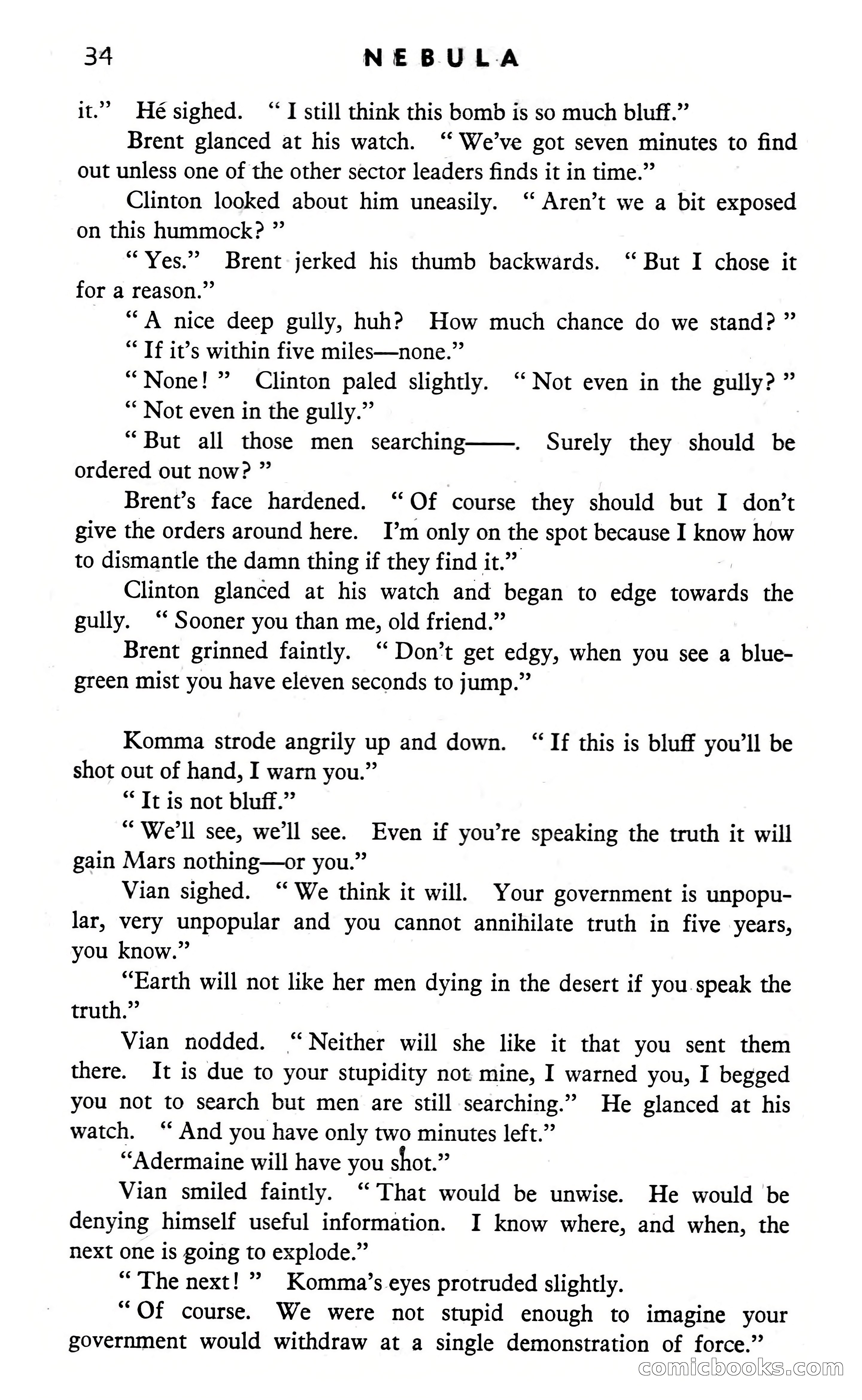 Nebula Science Fiction, August 1957 — page 36 of 116